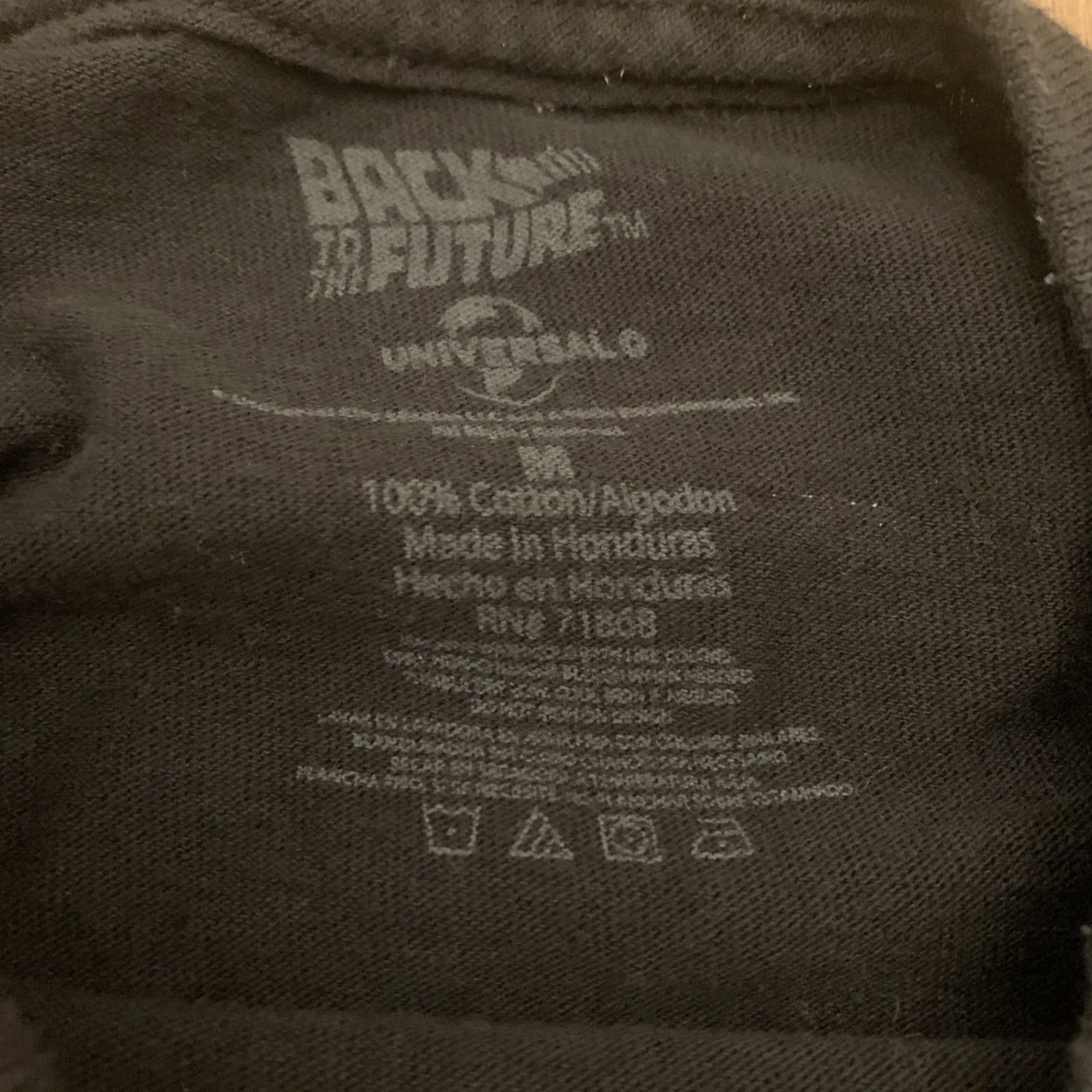 Vintage VINTAGE Back to the Future Shirt Men Adult M Black Tail Lights Outatime McFly 80s Decade Merch Size US M / EU 48-50 / 2 - 3 Thumbnail