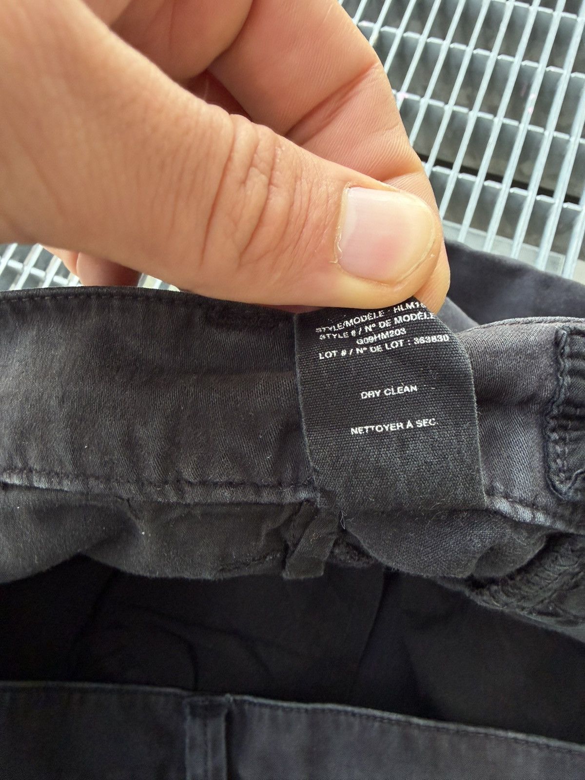 Helmut Lang Helmut Lang Curved Leg Track Pants Size US 30 / EU 46 - 10 Thumbnail