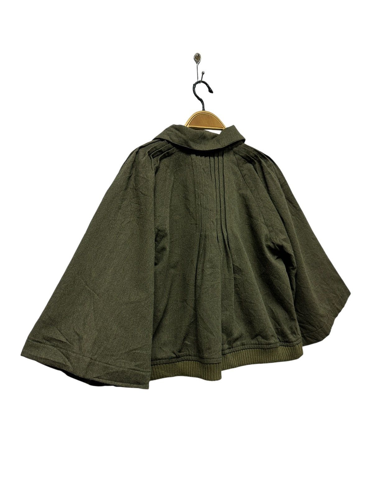 Issey Miyake 💥vintage sunaokuwahara pleated crop top jacket wool Size S / US 4 / IT 40 - 16 Thumbnail