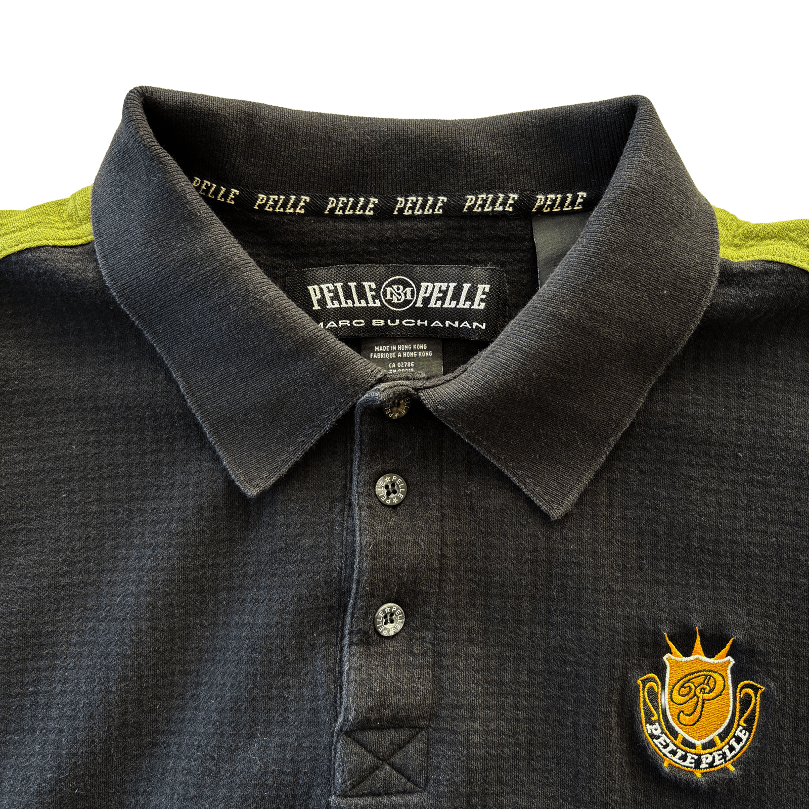 Pelle Pelle Y2K Pelle Pelle Marc Buchanan Polo Big Embroidery XL Size US XL / EU 56 / 4 - 5 Thumbnail