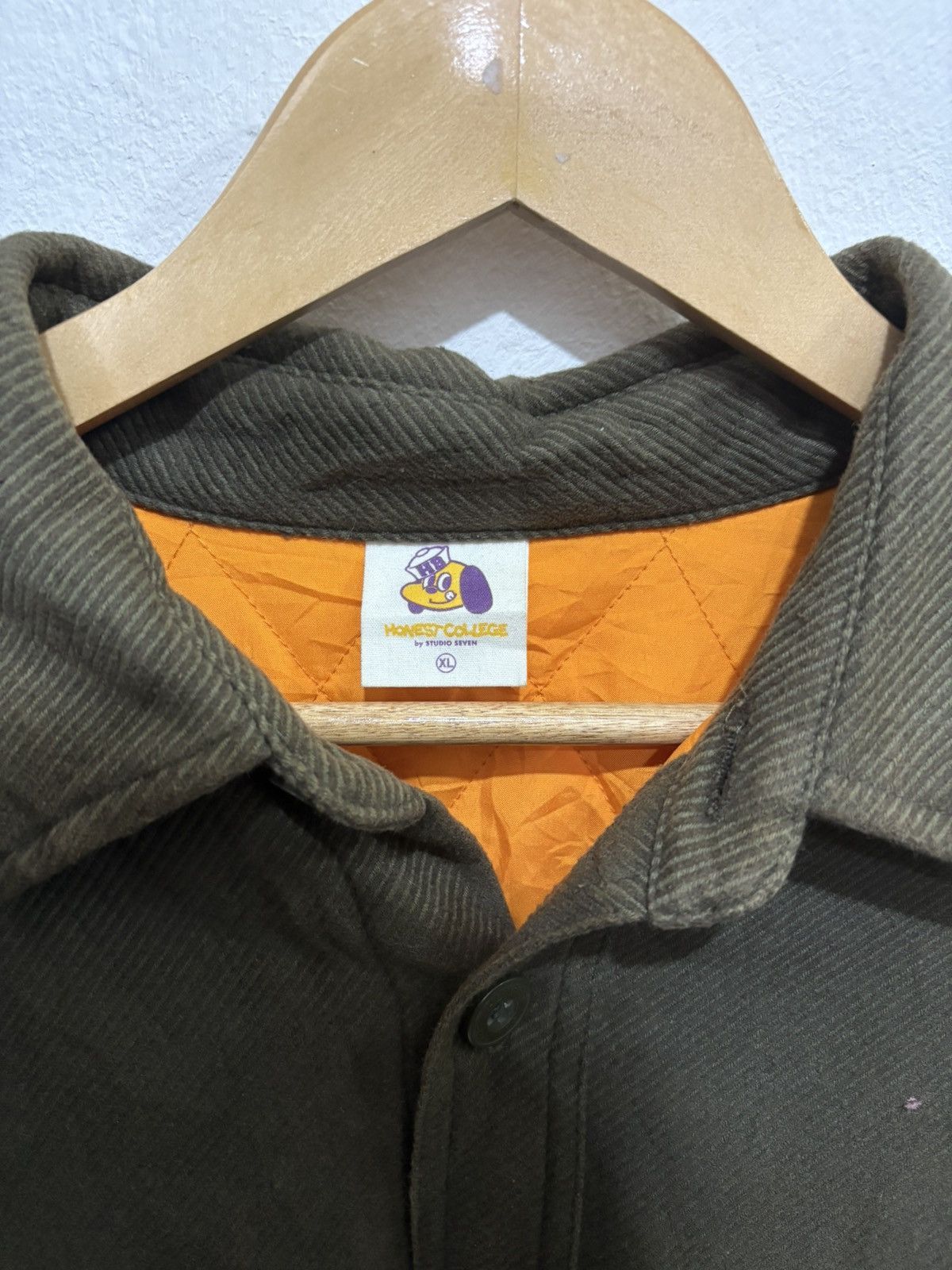 GU × Japanese Brand × Studio Seven Studio Seven 'Honest College' Oversize Shirt Size US XL / EU 56 / 4 - 15 Thumbnail