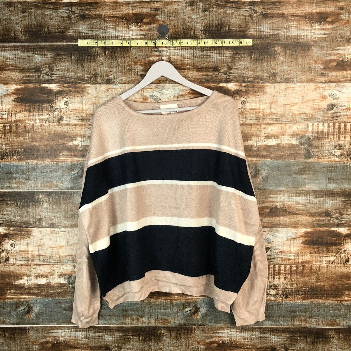 OVER THE STRiPES HK Works London Pink Knitwear #A1469 Size L / US 10 / IT 46 - 1 Thumbnail