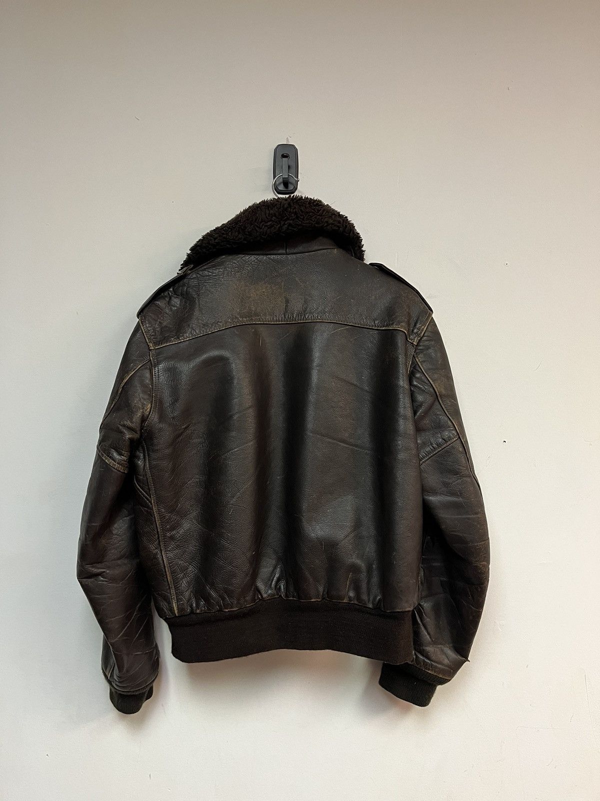 Schott 1970’s Schott Leather Bomber Jacket Size US M / EU 48-50 / 2 - 6 Thumbnail
