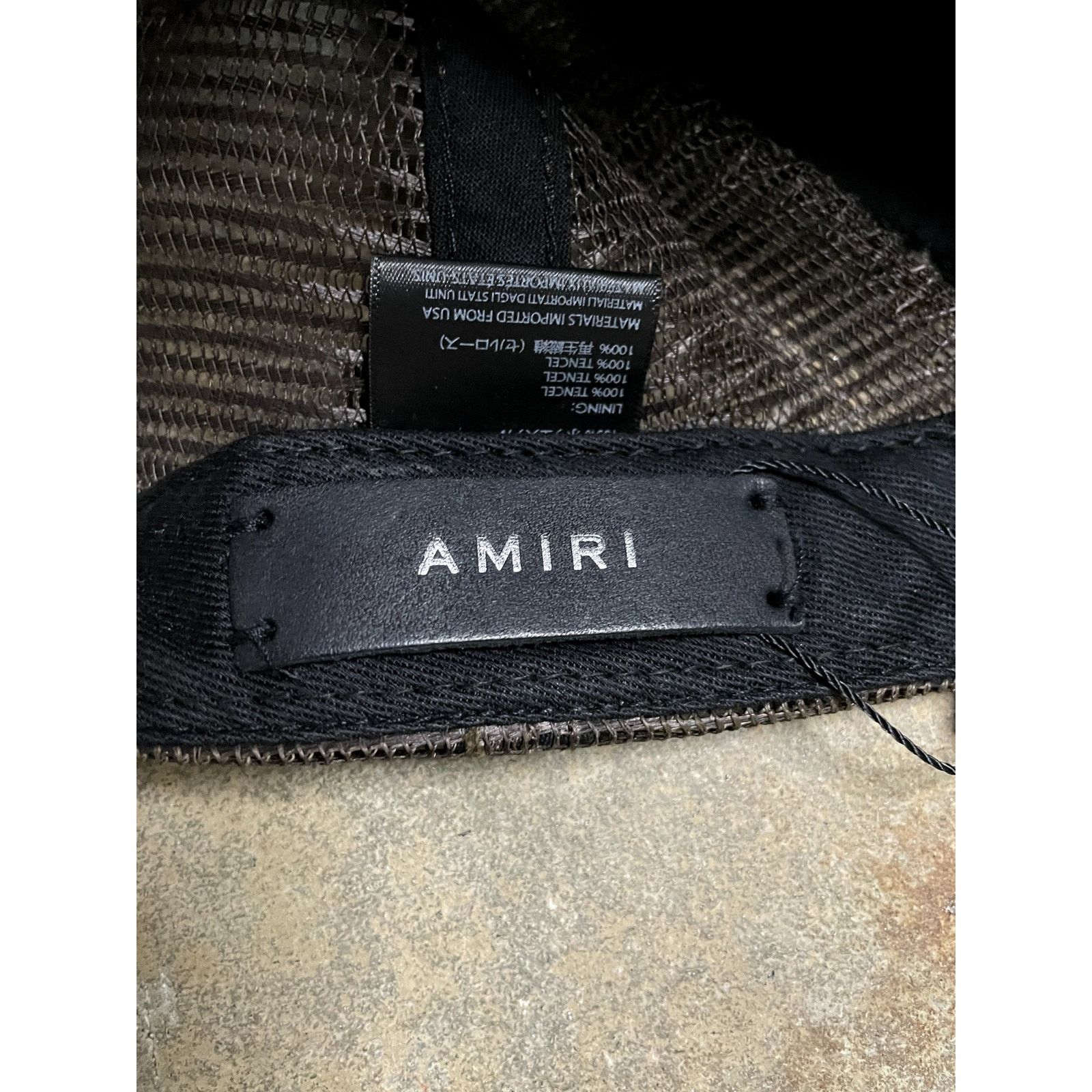 Amiri Amiri Cap MA Brown Used OS Size ONE SIZE - 2 Thumbnail