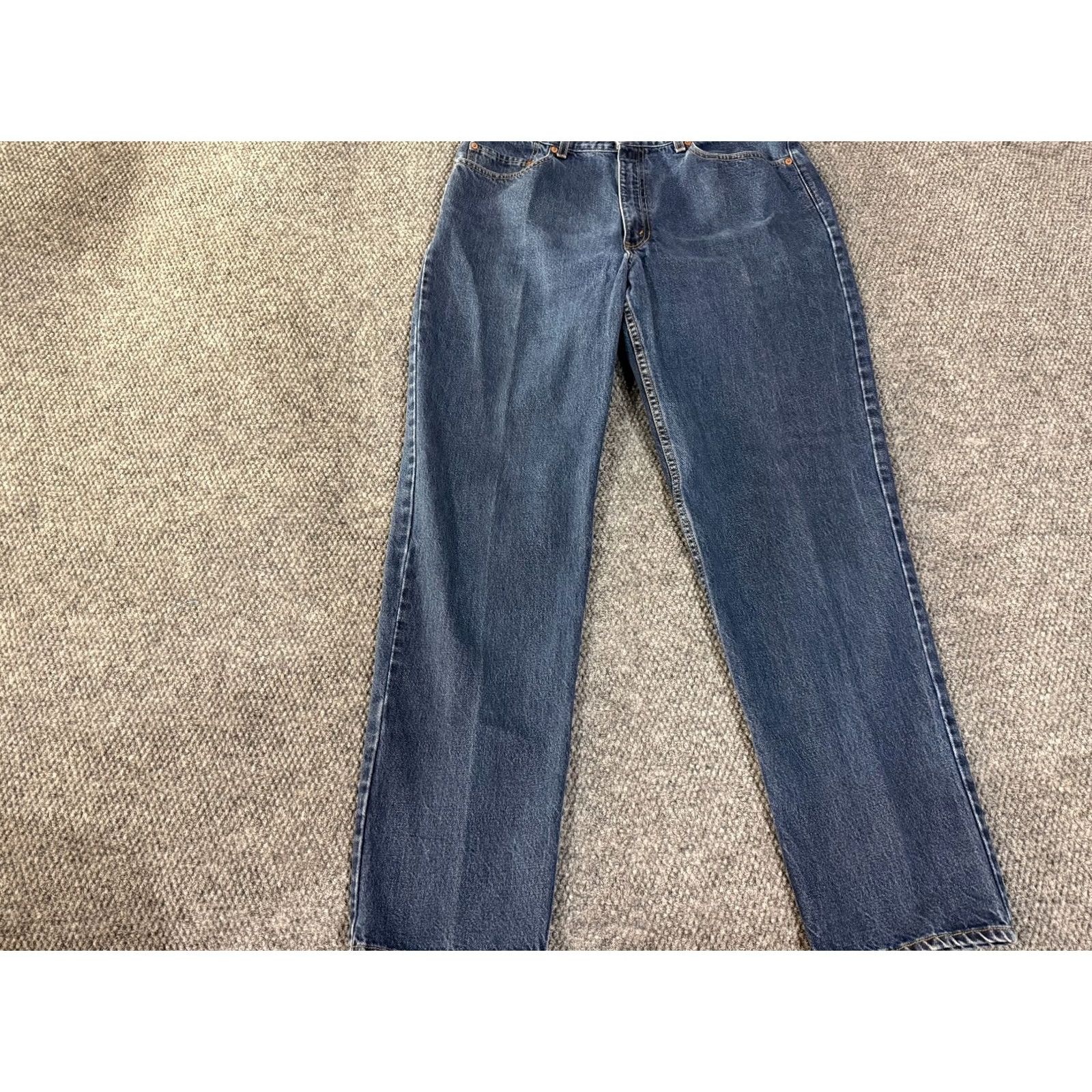 Levi's Levi's 550 Jeans Men 38x32 Blue Relaxed Fit Denim Straight Leg Casual Shirt? Size US 38 / EU 54 - 5 Thumbnail