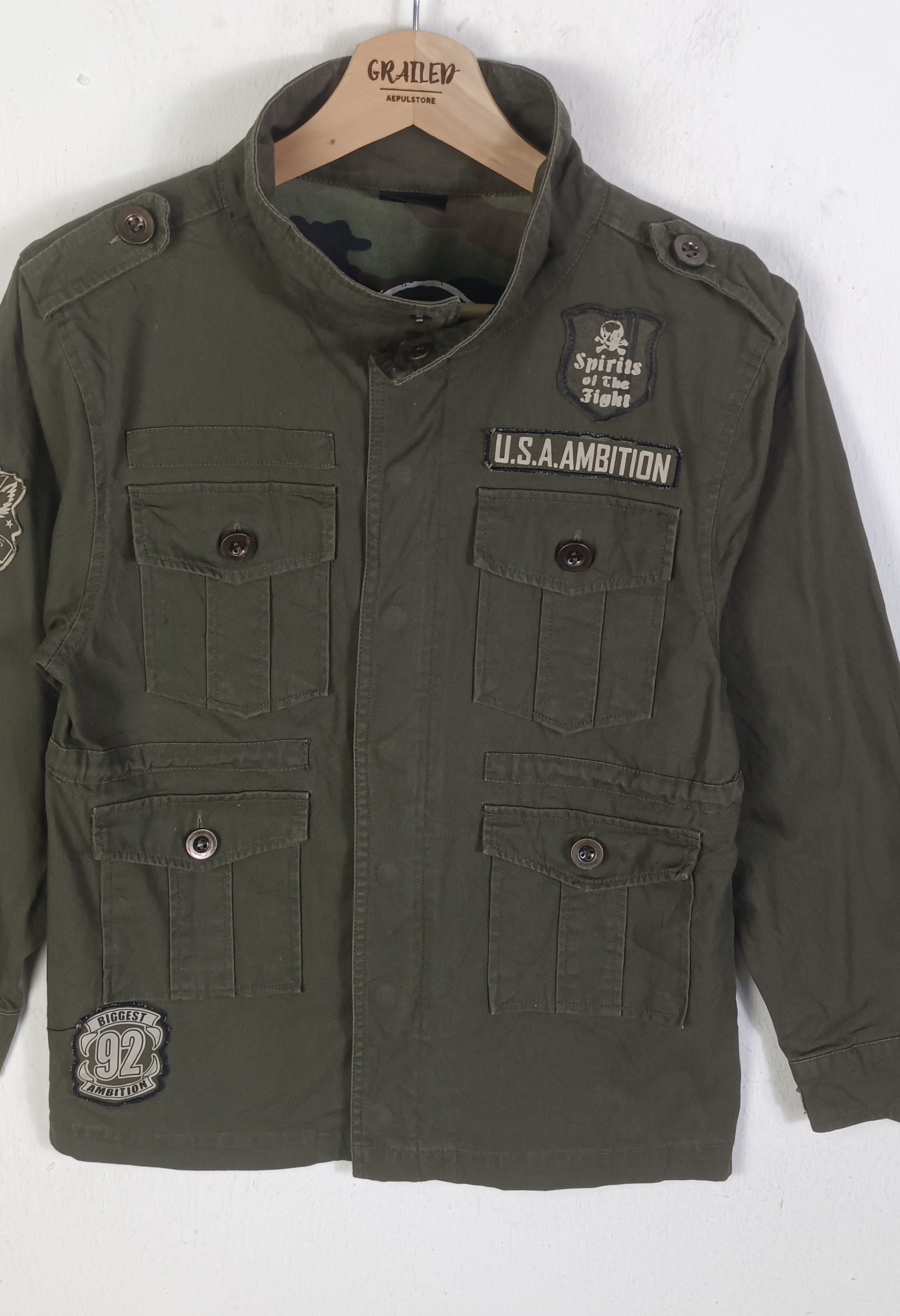 Seditionaries V Street Skool Army Military Utility Jacket Size S / US 4 / IT 40 - 10 Thumbnail