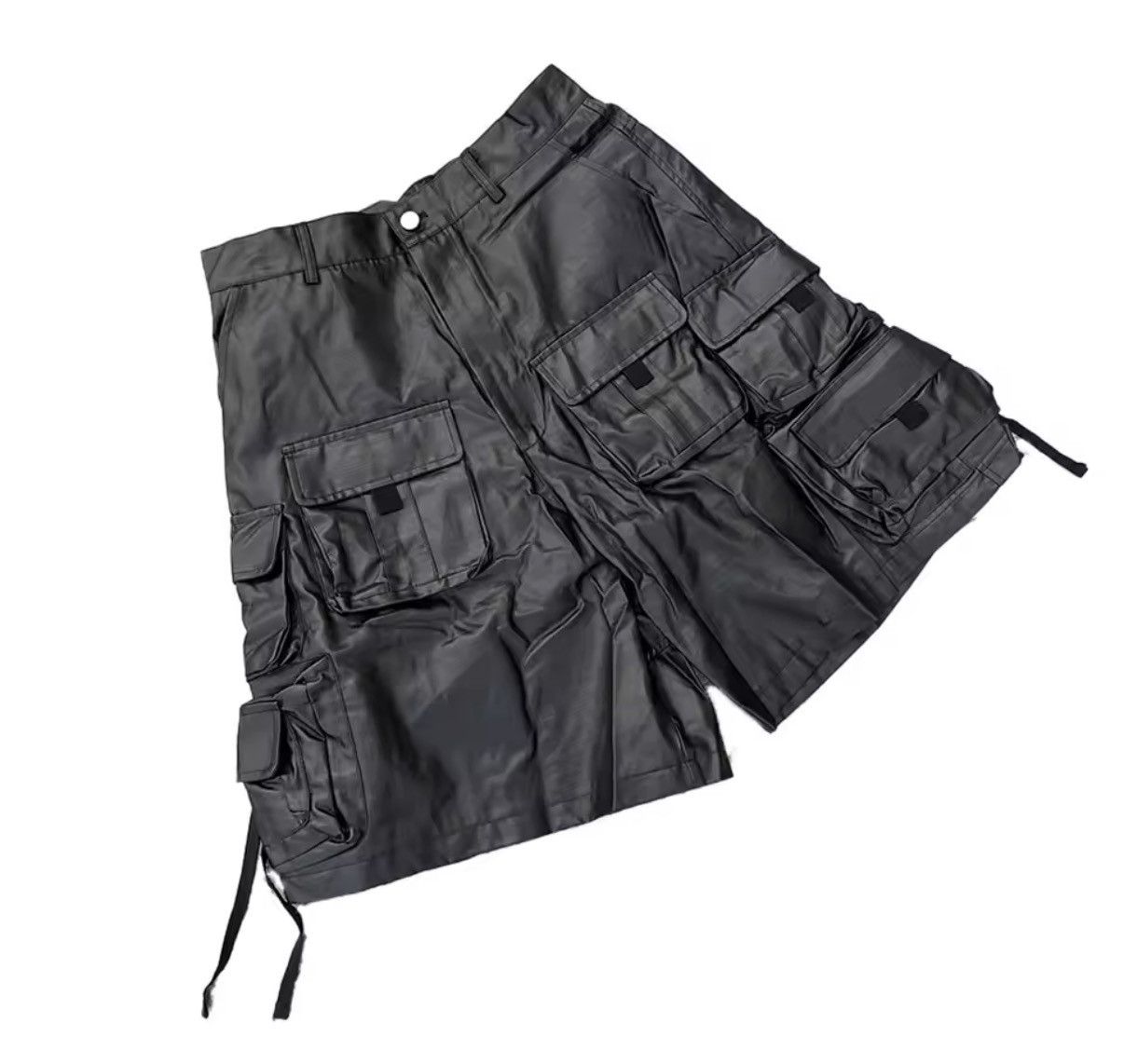 Other Streetwear Baggy Designer Black Loose Waterproof Shorts Size US 30 / EU 46 - 6 Thumbnail