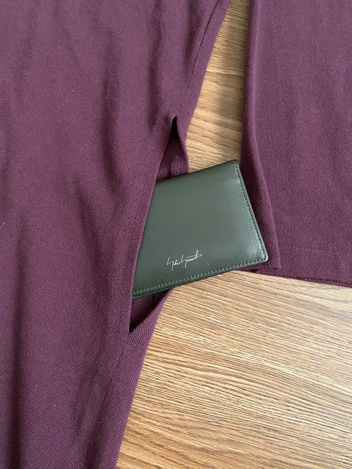 Yohji Yamamoto Yohji Yamamoto Pour Homme Long Sleeve Polo Shirt SS11 Look36 Size US M / EU 48-50 / 2 - 4 Thumbnail