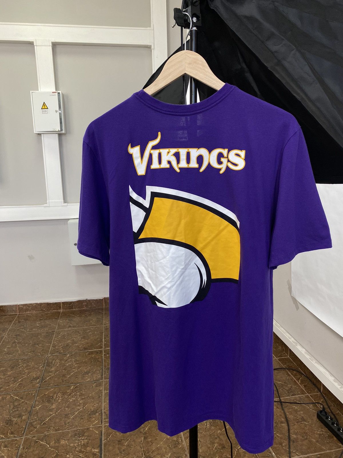 Nike 🏈 Vintage Y2K Nike Vikings Football Jersey Rugby rare retro Size US XL / EU 56 / 4 - 2 Thumbnail