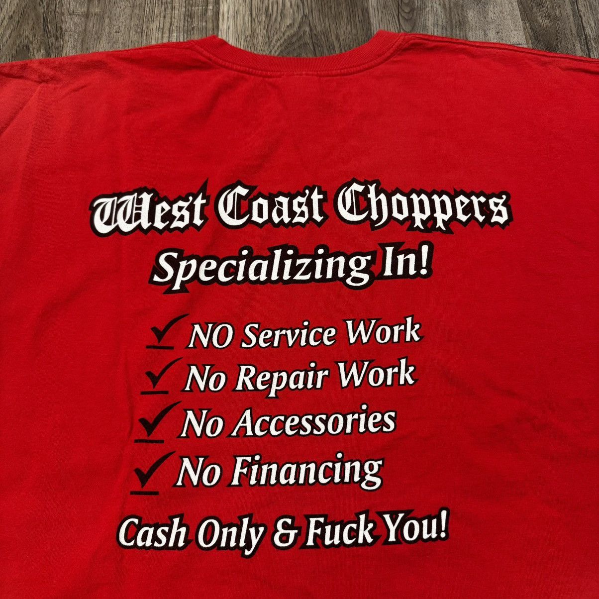 West Coast Choppers Vintage x West Coast Choppers 2000s Size US XL / EU 56 / 4 - 4 Thumbnail