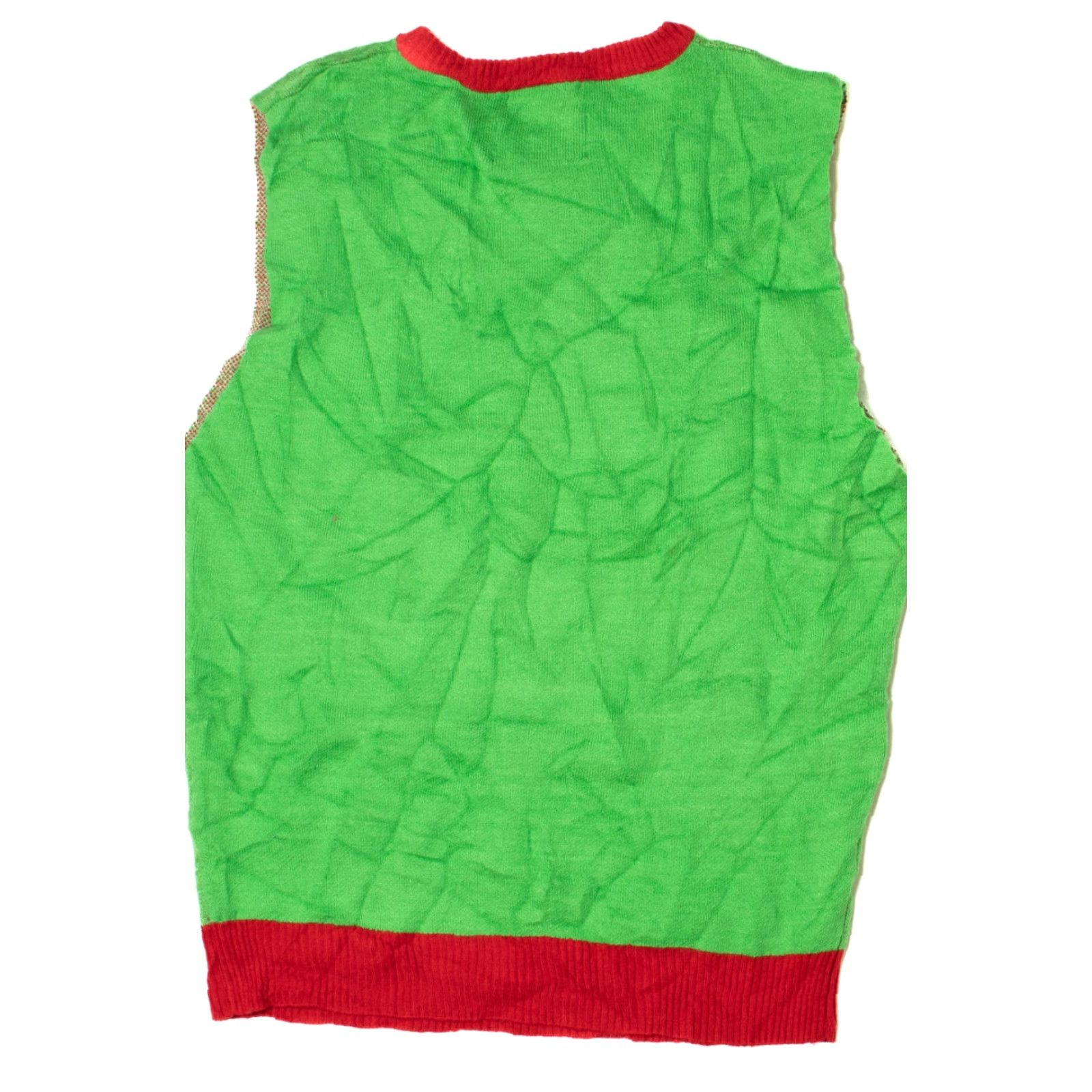 Vintage VINTAGE Ugly Christmas Sweater Vest American Rag Small Adult Mens Womens Girls Boys 61325 Acrylic Holiday 25” 19.5” Chest Width Christmas Size S / US 4 / IT 40 - 3 Thumbnail