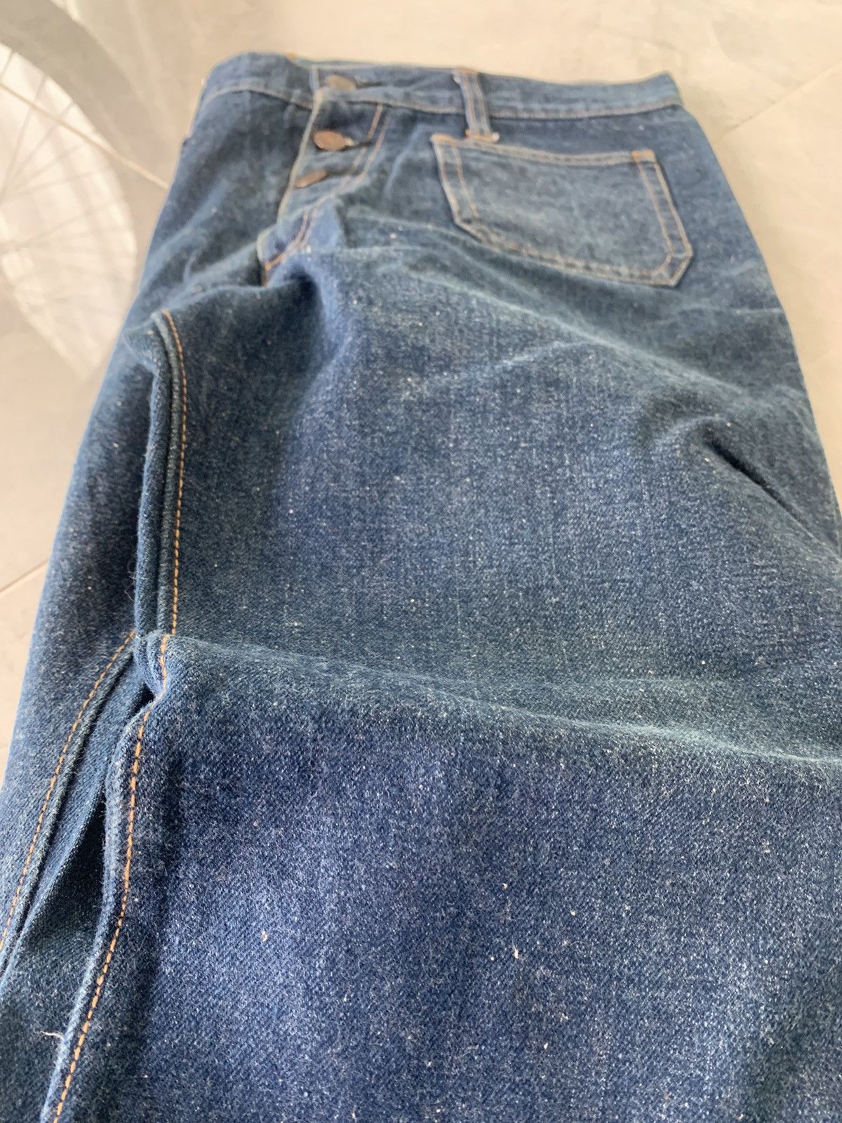 Japanese Brand × Sugar Cane × Vintage Vintage 70s Canton X West Flared denim Size US 34 / EU 50 - 16 Thumbnail