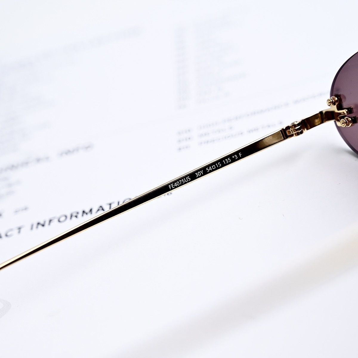 Fendi FENDI FE4075US SUNGLASSES Size ONE SIZE - 10 Thumbnail
