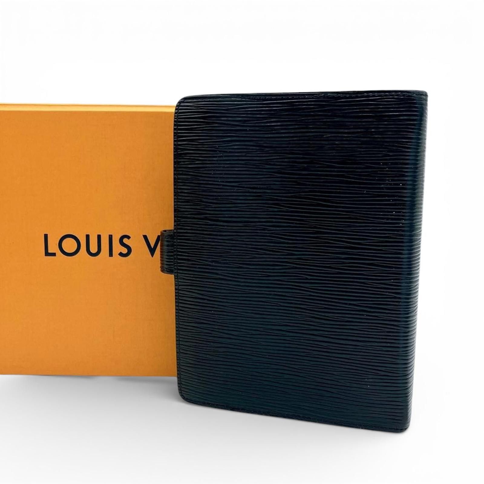 Louis Vuitton Louis Vuitton - Black Epi Leather Agenda Cover Size ONE SIZE - 2 Thumbnail