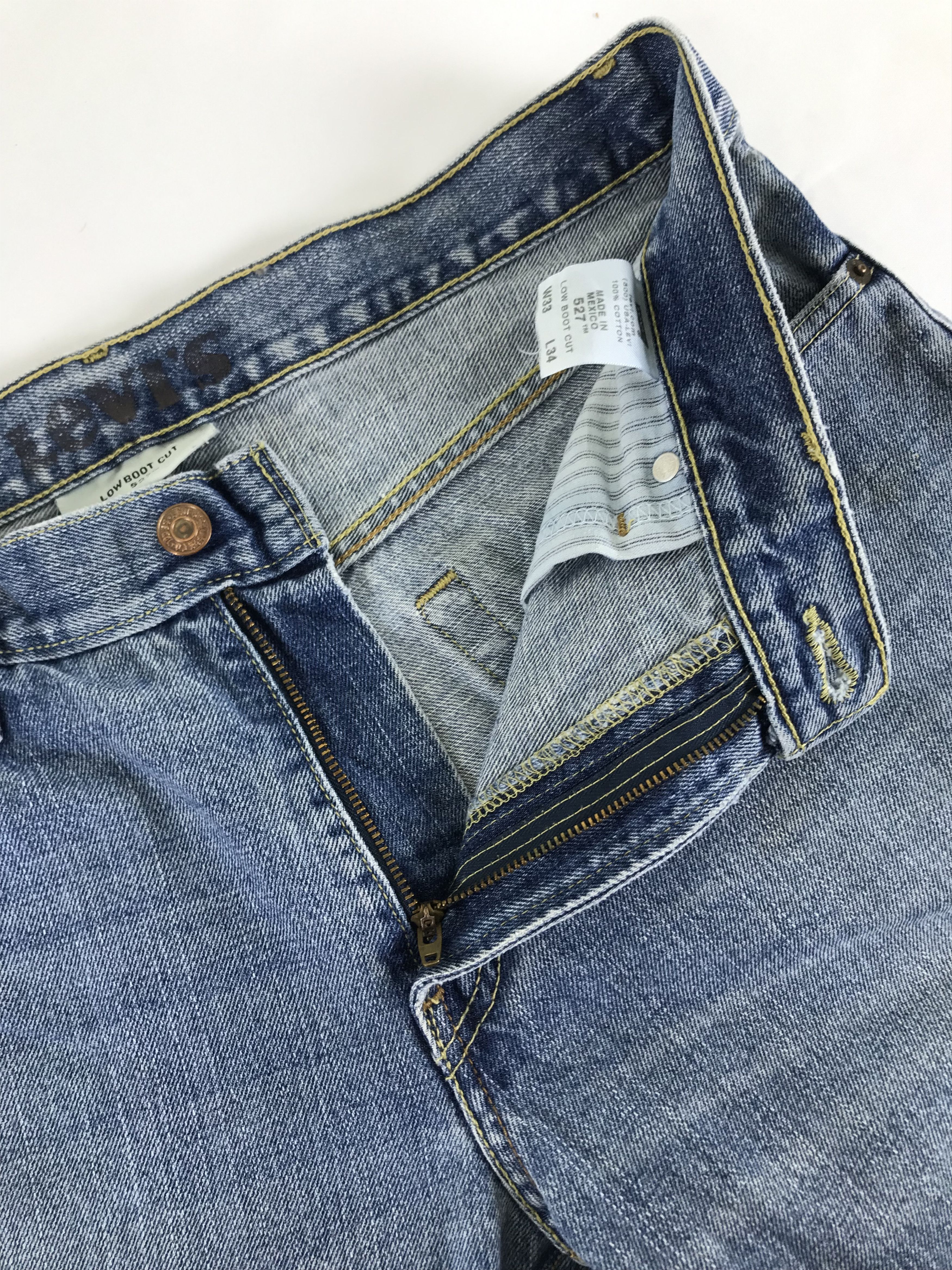Levi's Vintage Levi's 527 Flare Jeans Distressed Denim Size US 32 / EU 48 - 9 Thumbnail