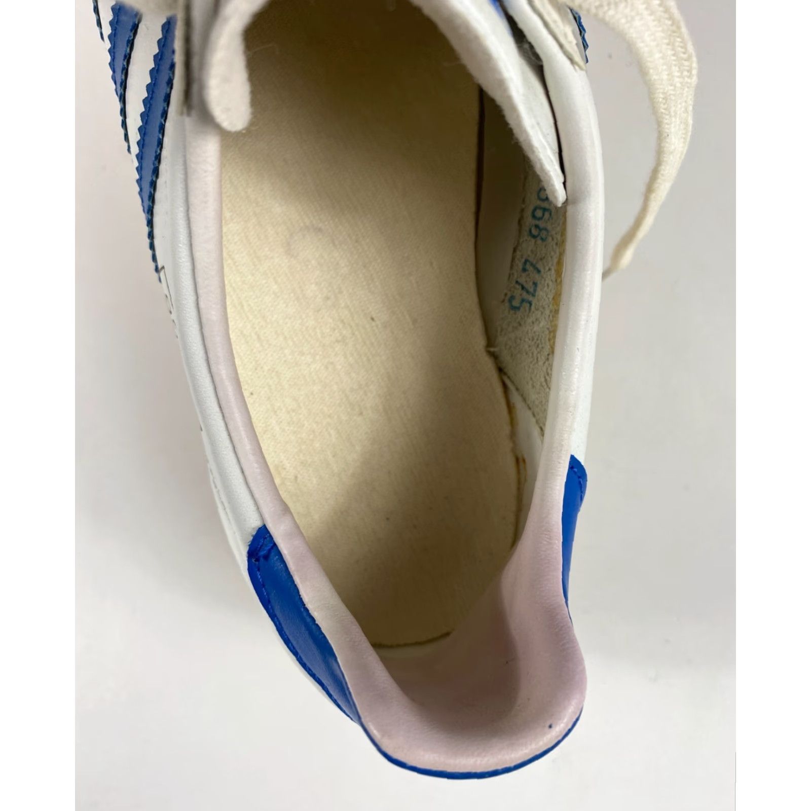 Adidas VINTAGE adidas ROM Sneakers Men 70s White Leather Low Top 6 West Germany 1970s Shoes Athletic Rubber Outsole Mens Size US 6 / EU 39 - 7 Thumbnail