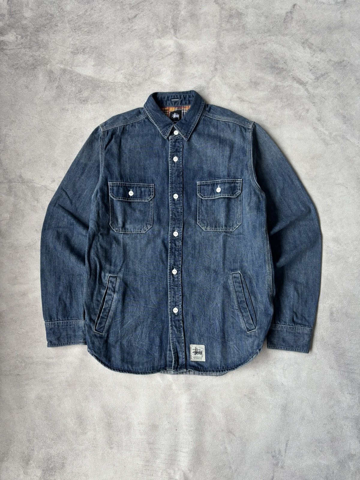 Stussy work shirt stussy L/S size medium Size US M / EU 48-50 / 2 - 1 Thumbnail