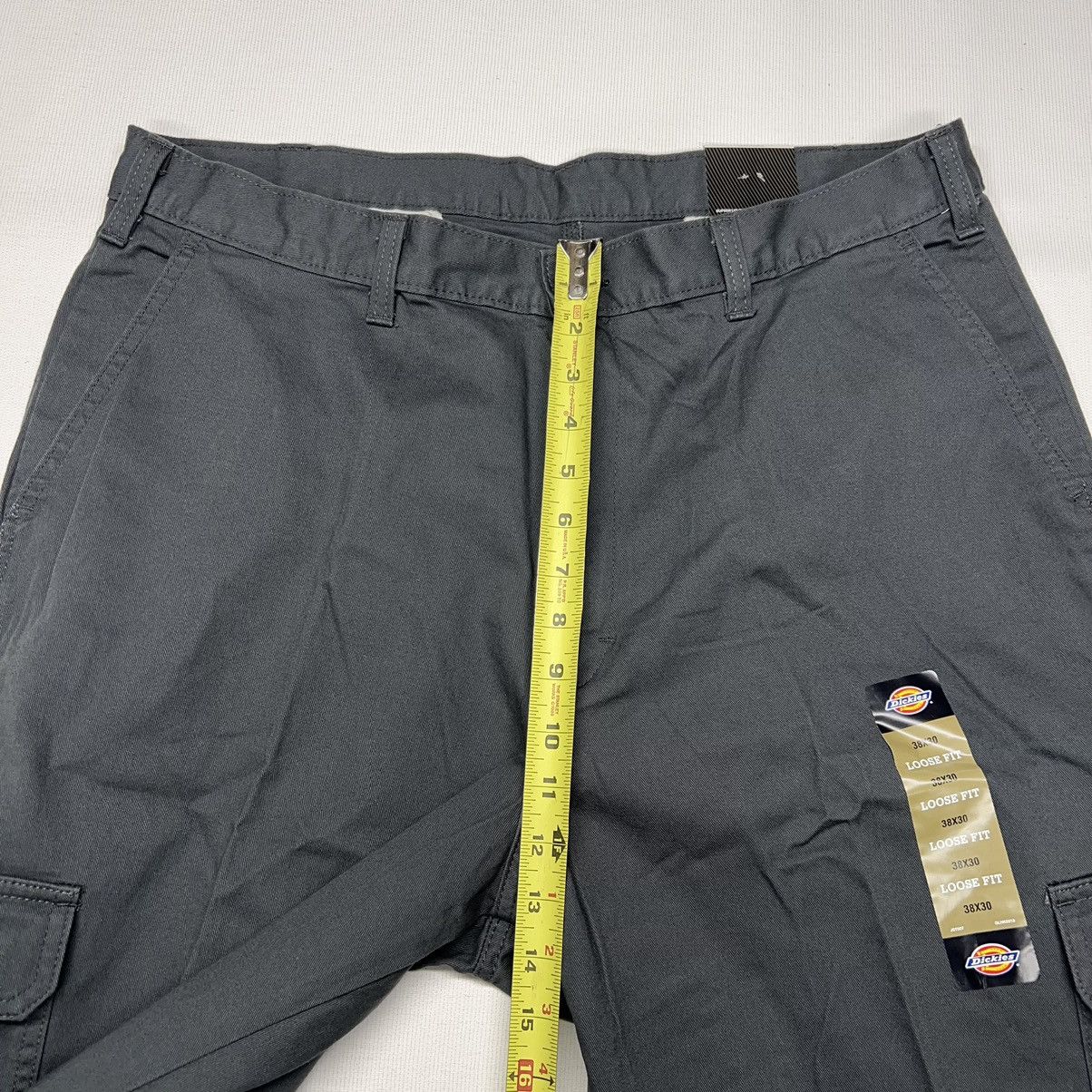 Dickies Dickies Cargo Pants Mens 38X30 Gray Loose Fit Straight Leg Size US 38 / EU 54 - 16 Thumbnail