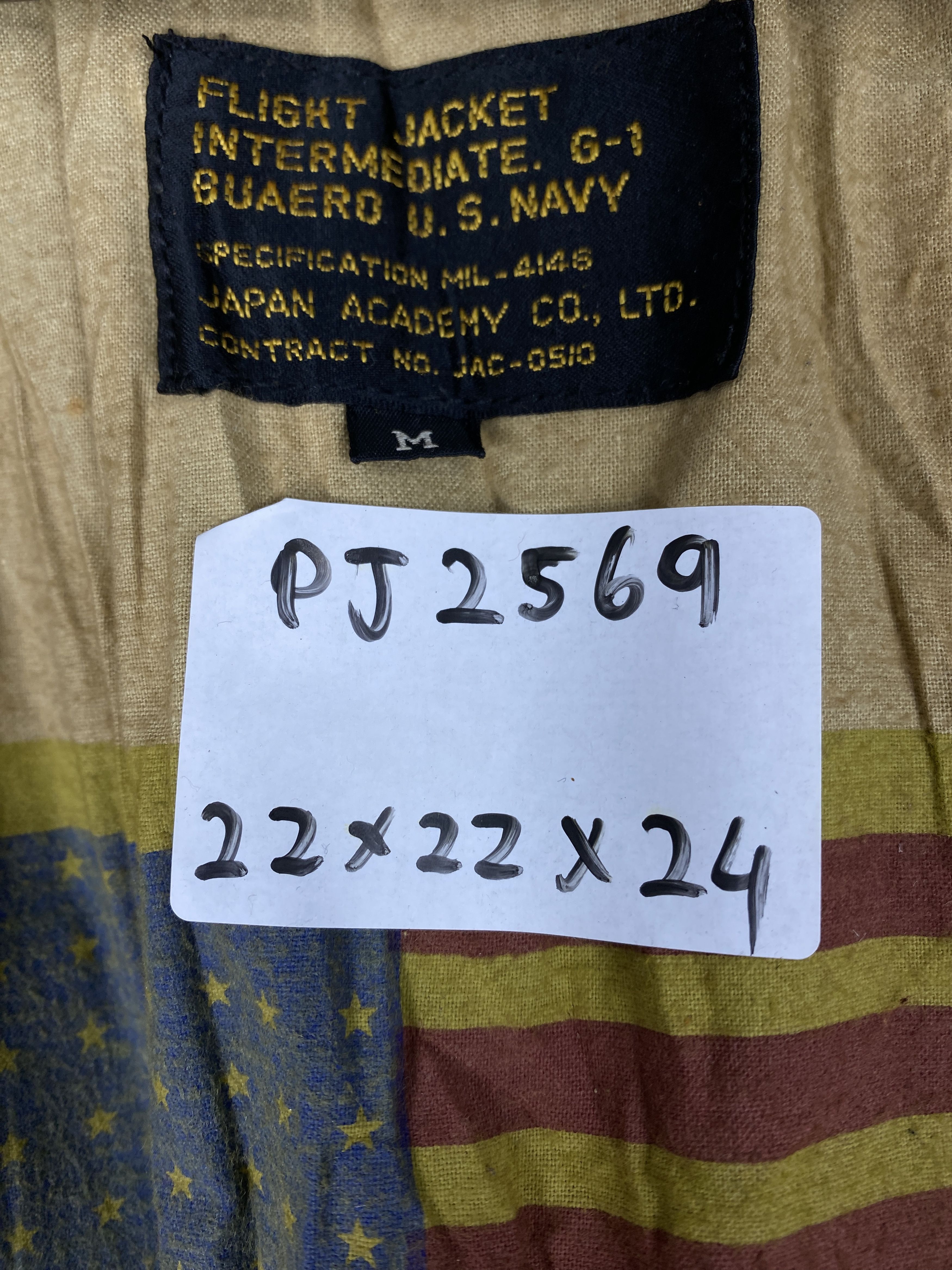 Vintage Vintage US Navy Military Flight Leather Jacket PJ2569 Size US M / EU 48-50 / 2 - 11 Thumbnail