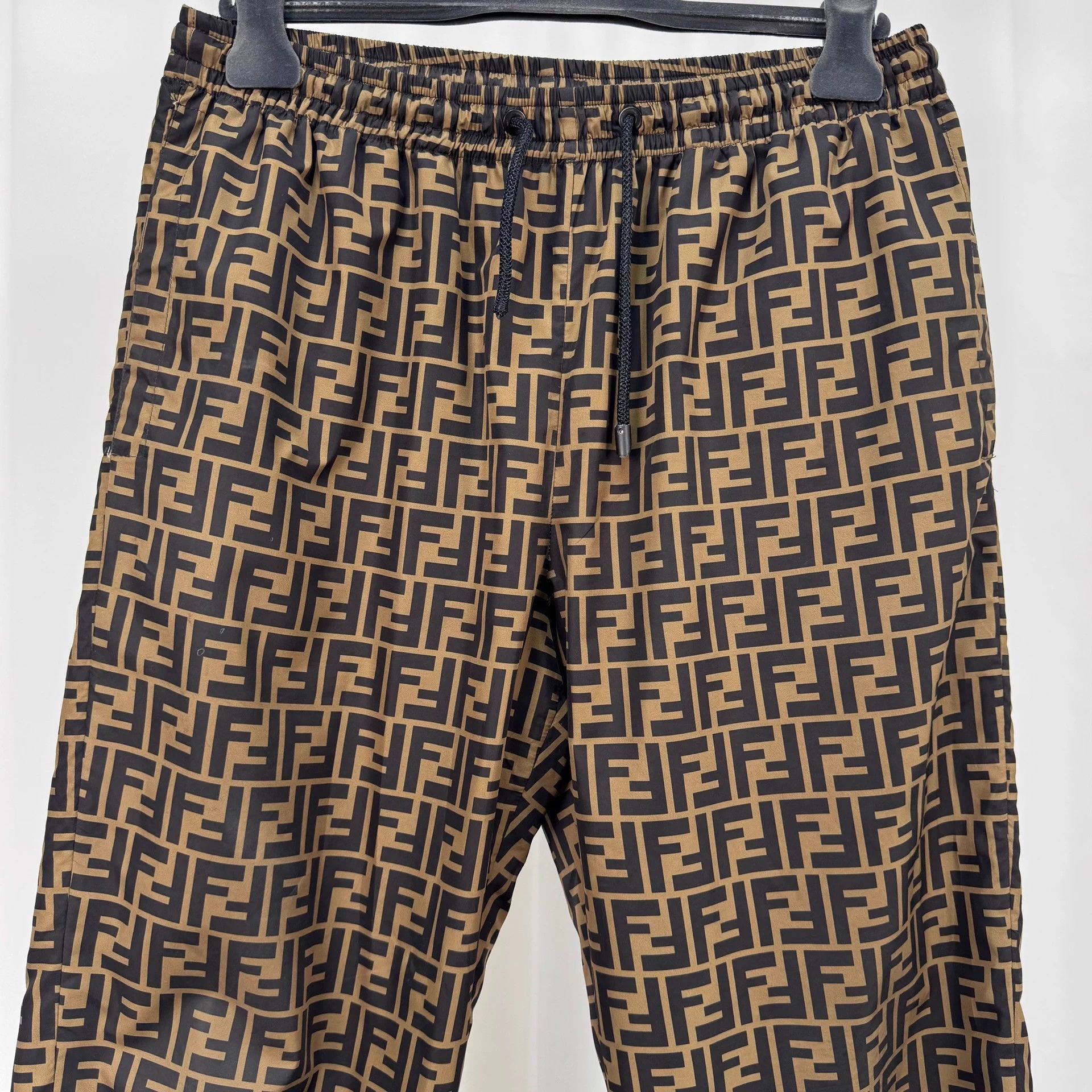 Fendi Fendi FF monogram all over dragon print pants 46 9/10 Size US 39 - 3 Thumbnail