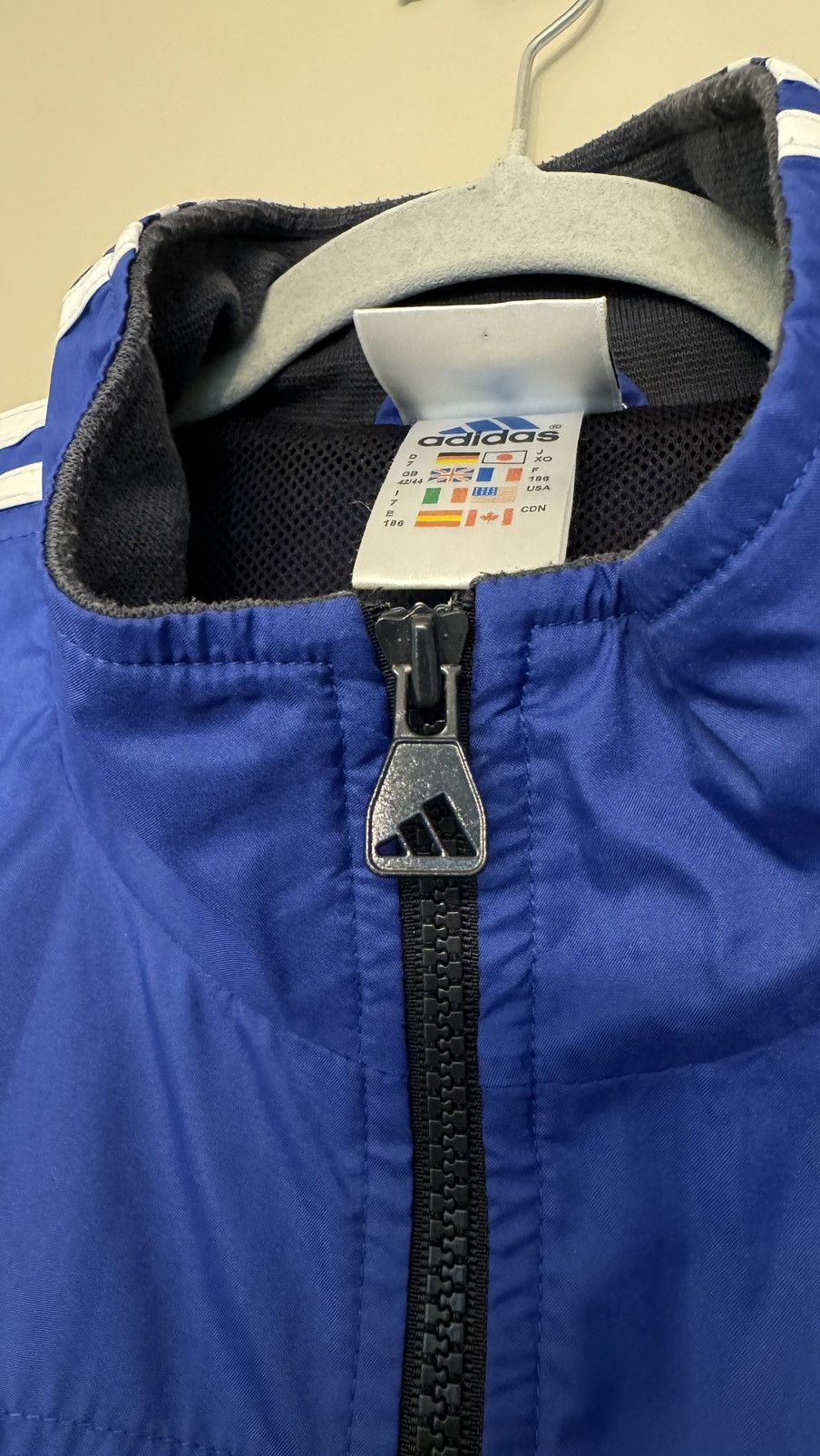 Adidas Adidas original vintage zip up y2k 90s 80s windbreaker Size US L / EU 52-54 / 3 - 5 Thumbnail
