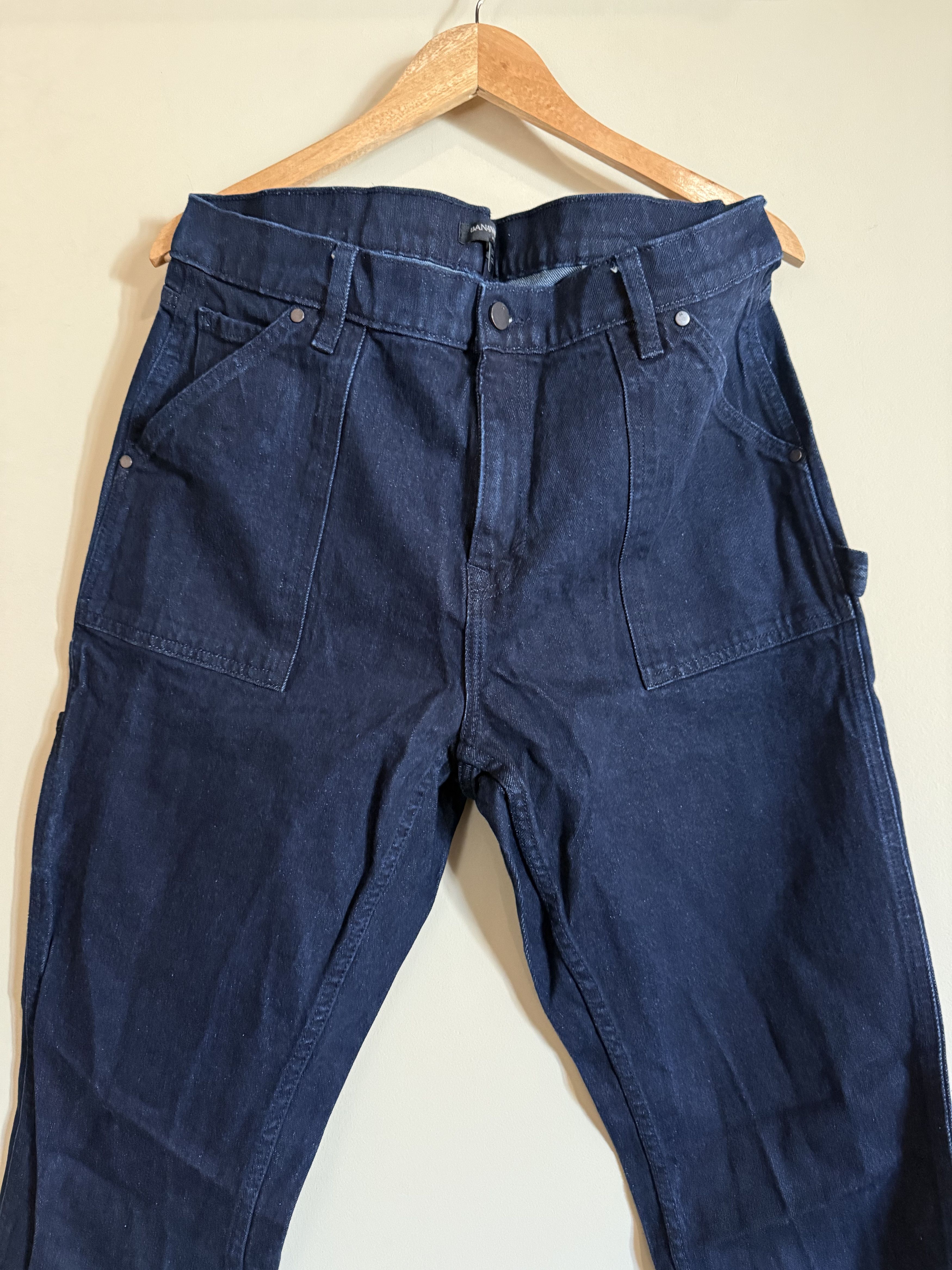 Banana Republic Banana Republic Denim Tapered Carpenter Pants, Men's 35x32 Size US 35 - 2 Thumbnail