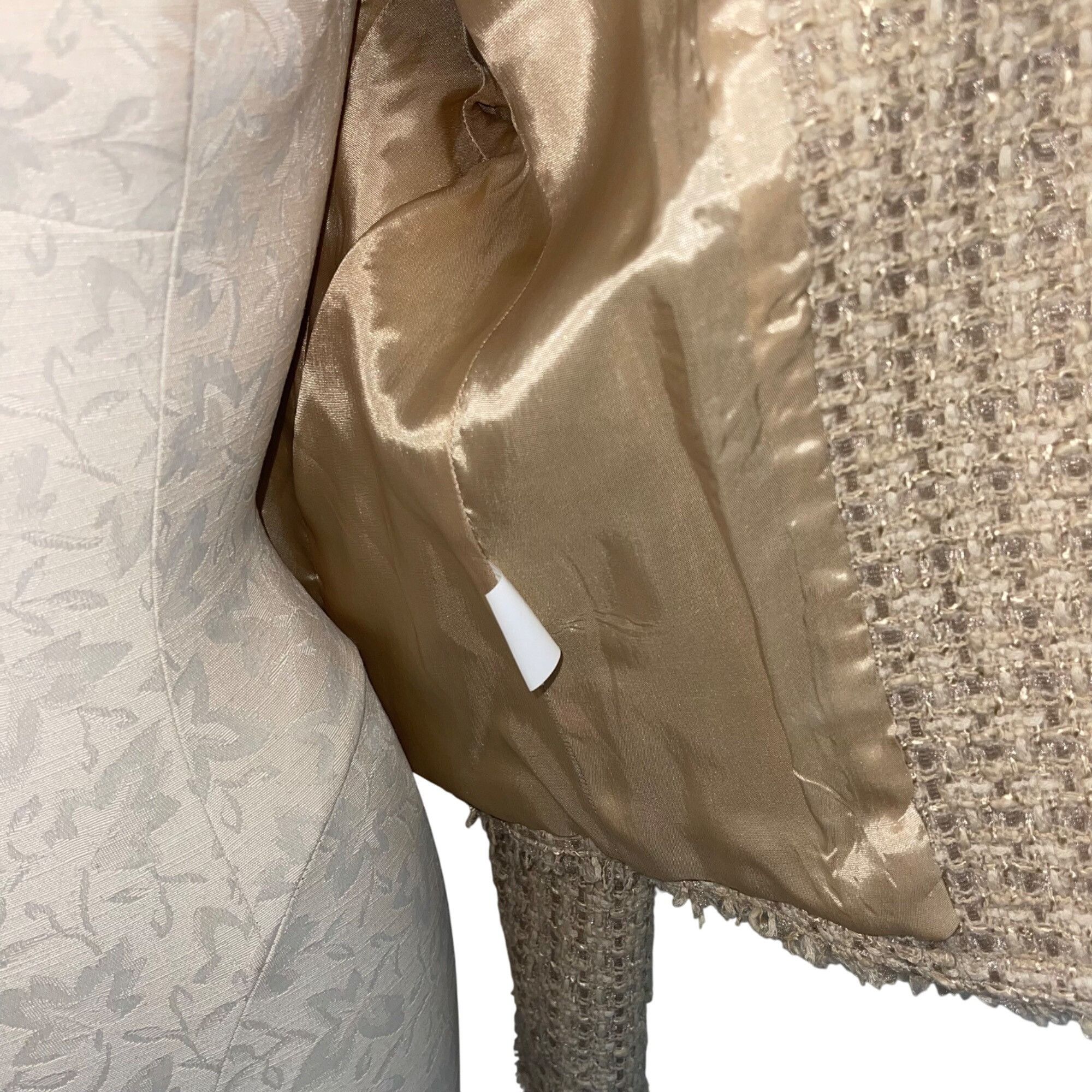Other Serena Kay Paris Womens Jacket Size 44 Beige Size M / US 6-8 / IT 42-44 - 6 Thumbnail