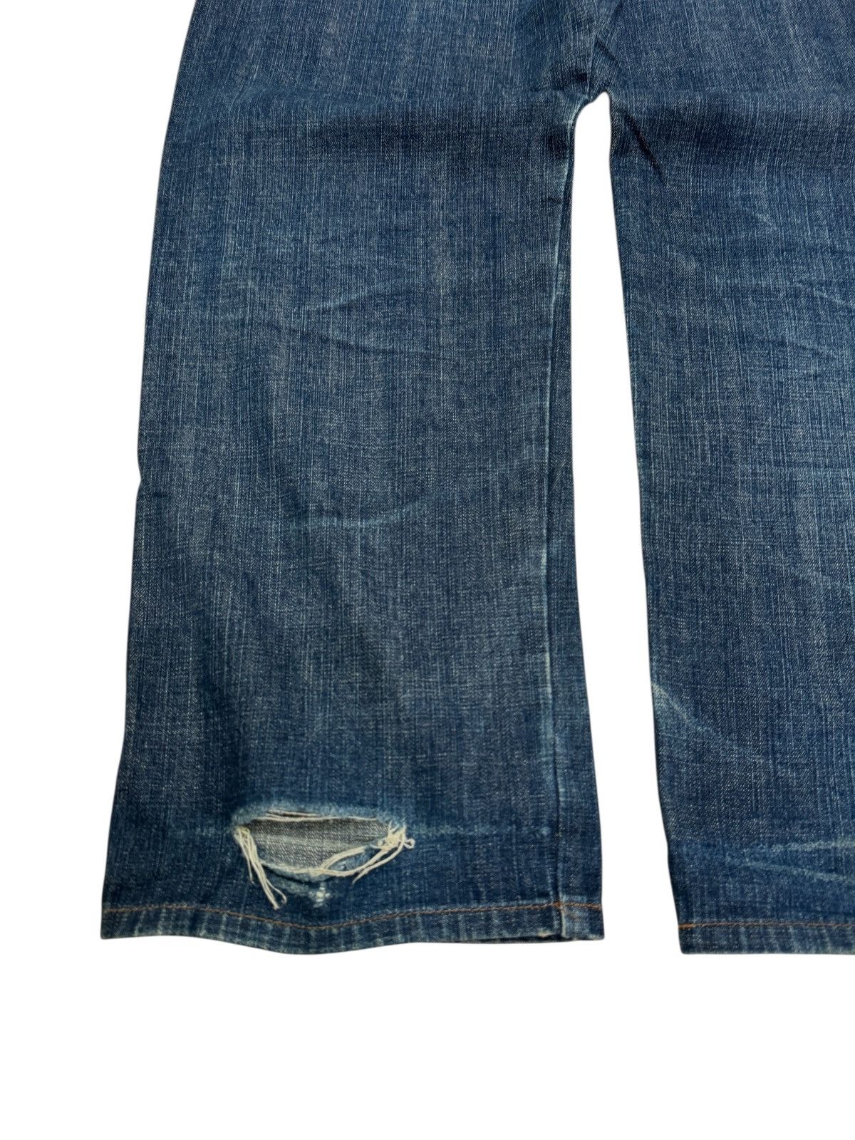 Japanese Brand Juvenile Delinquent Eastern Iconography Embroidery Distress Size US 32 / EU 48 - 12 Thumbnail
