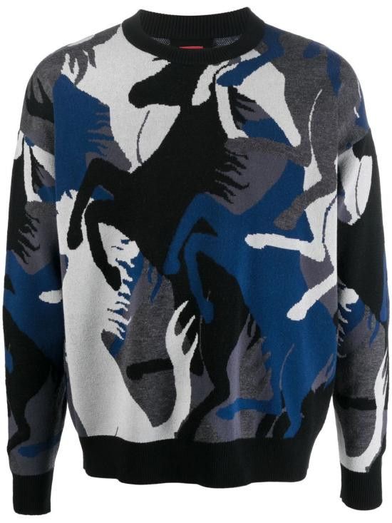 Ferrari FERRARI Men Sweater 47514 01 Black Size US S / EU 44-46 / 1 - 1 Thumbnail
