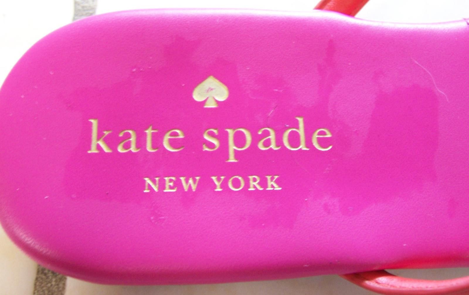 Kate Spade Kate Spade Pink and White Cabana Sandals - US 6 Size US 6 / IT 36 - 7 Thumbnail