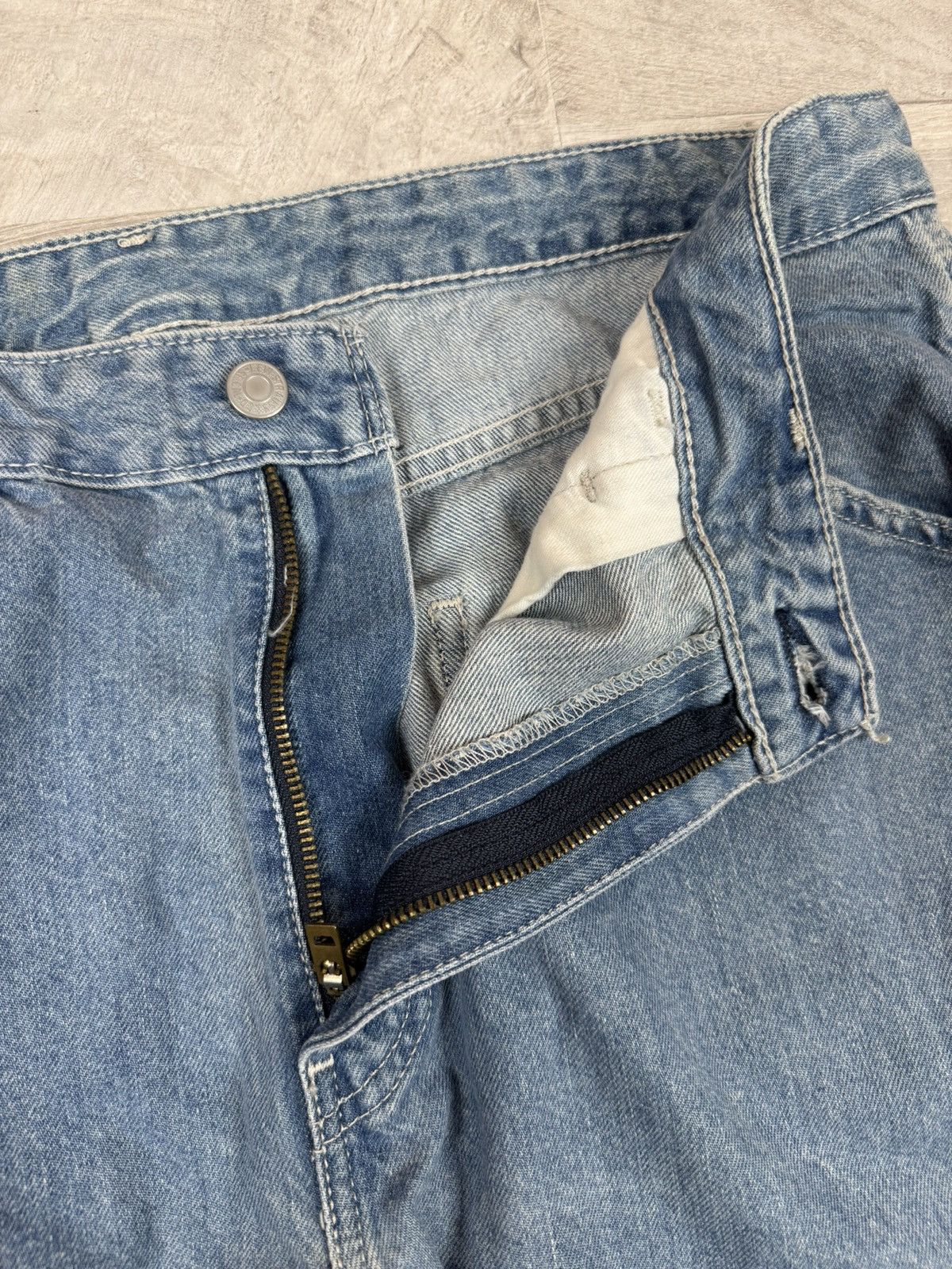 Levi's Crazy Vintage Y2K Baggy Levis Carpenter Washed Faded Denim Size US 36 / EU 52 - 10 Thumbnail