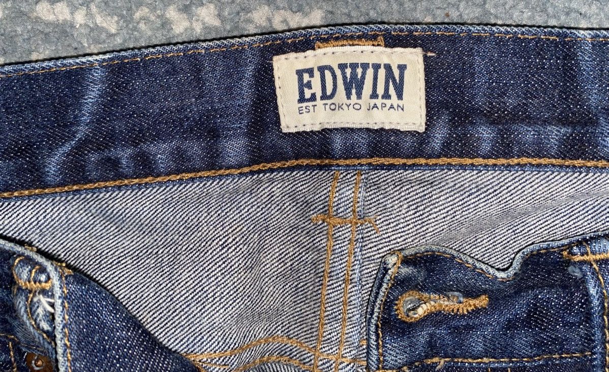 Edwin Edwin - Japanese Selvedge Jeans - W36” L32” Size US 36 / EU 52 - 4 Thumbnail