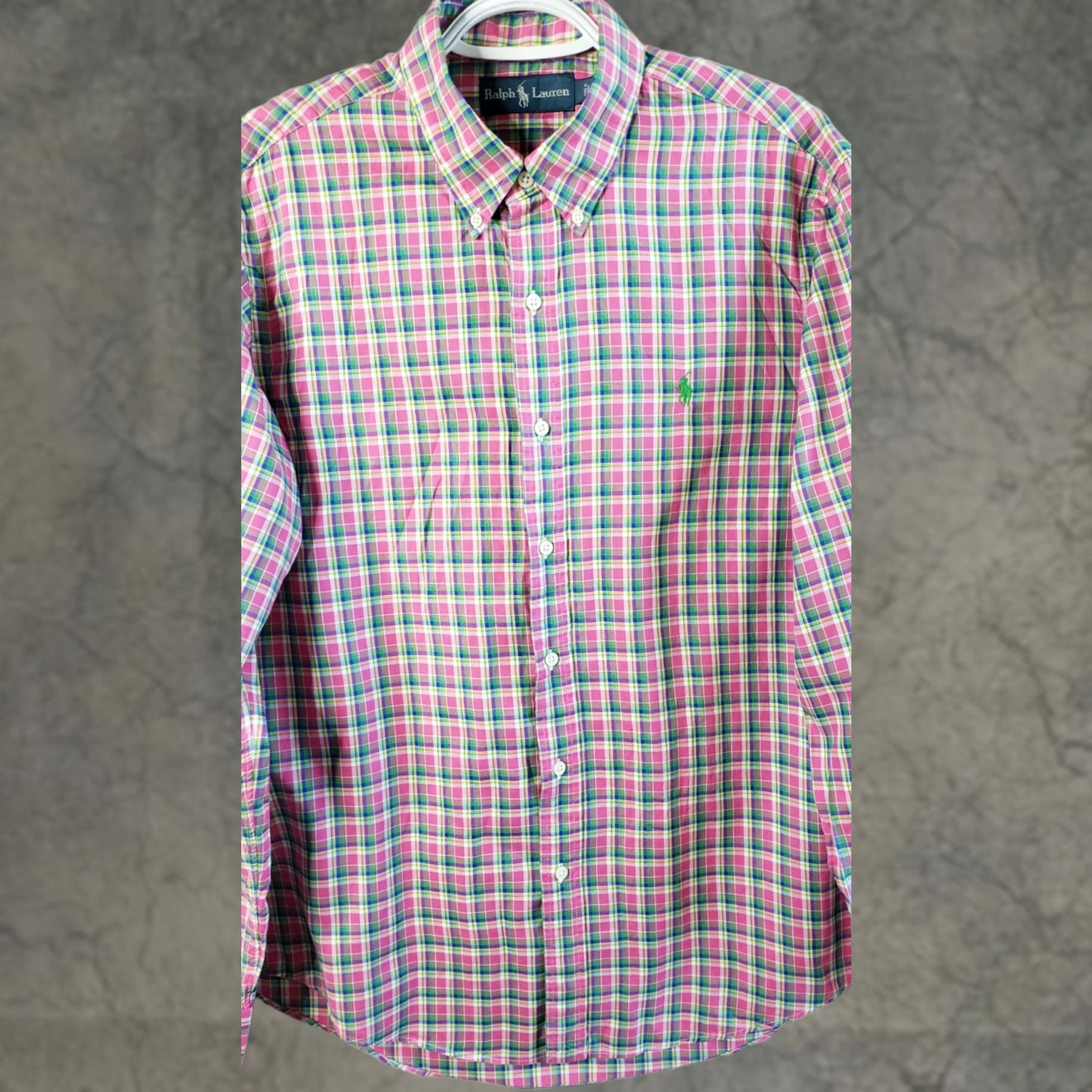 Polo Ralph Lauren Ralph Lauren Shirt Button-Up Multicolor Plaid Long Sleeve L Men’s Size US L / EU 52-54 / 3 - 1 Thumbnail