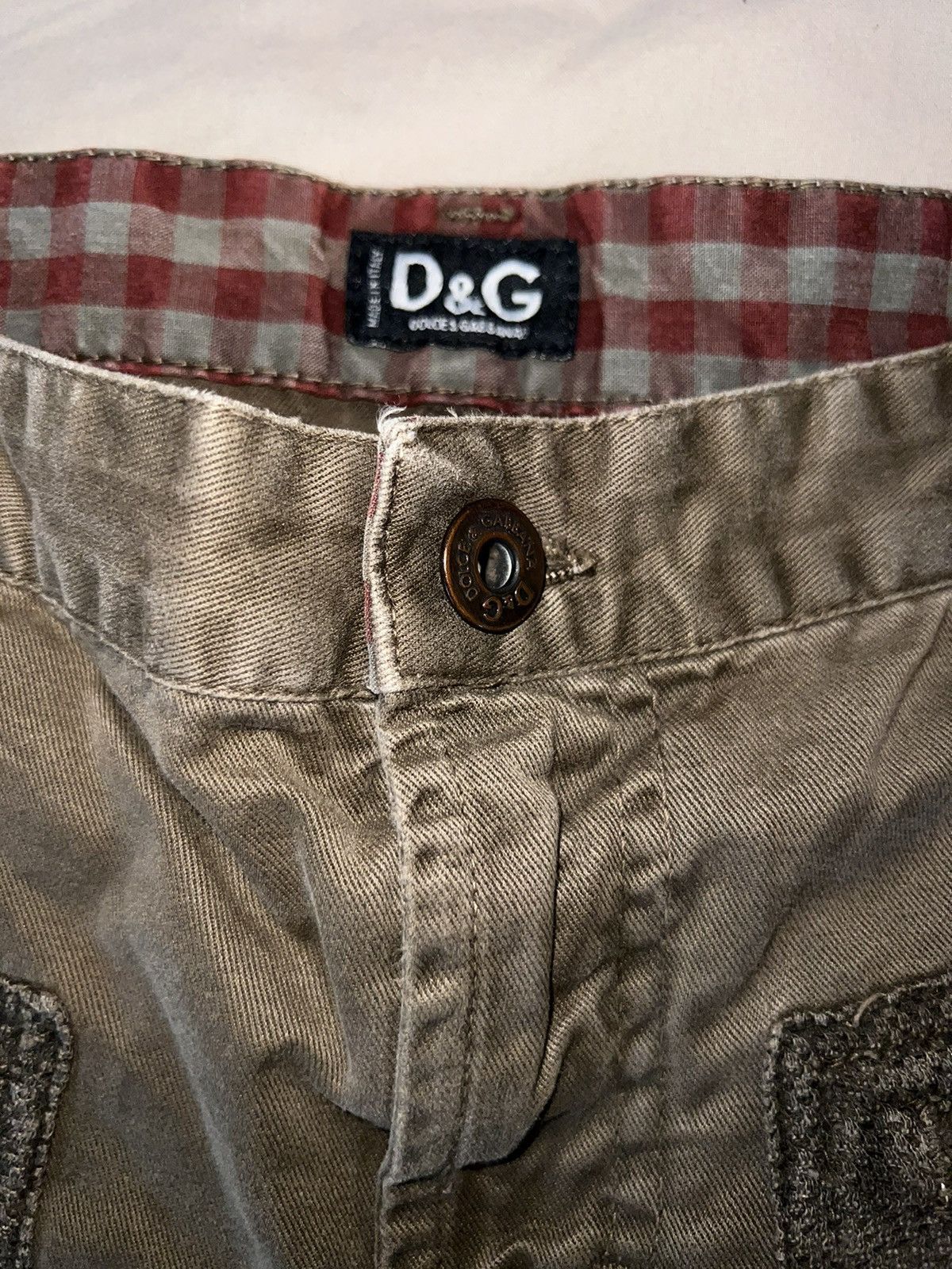 Dolce & Gabbana × Vintage vintage 2003 dolce&gabbana cargo pants Size US 29 - 5 Thumbnail