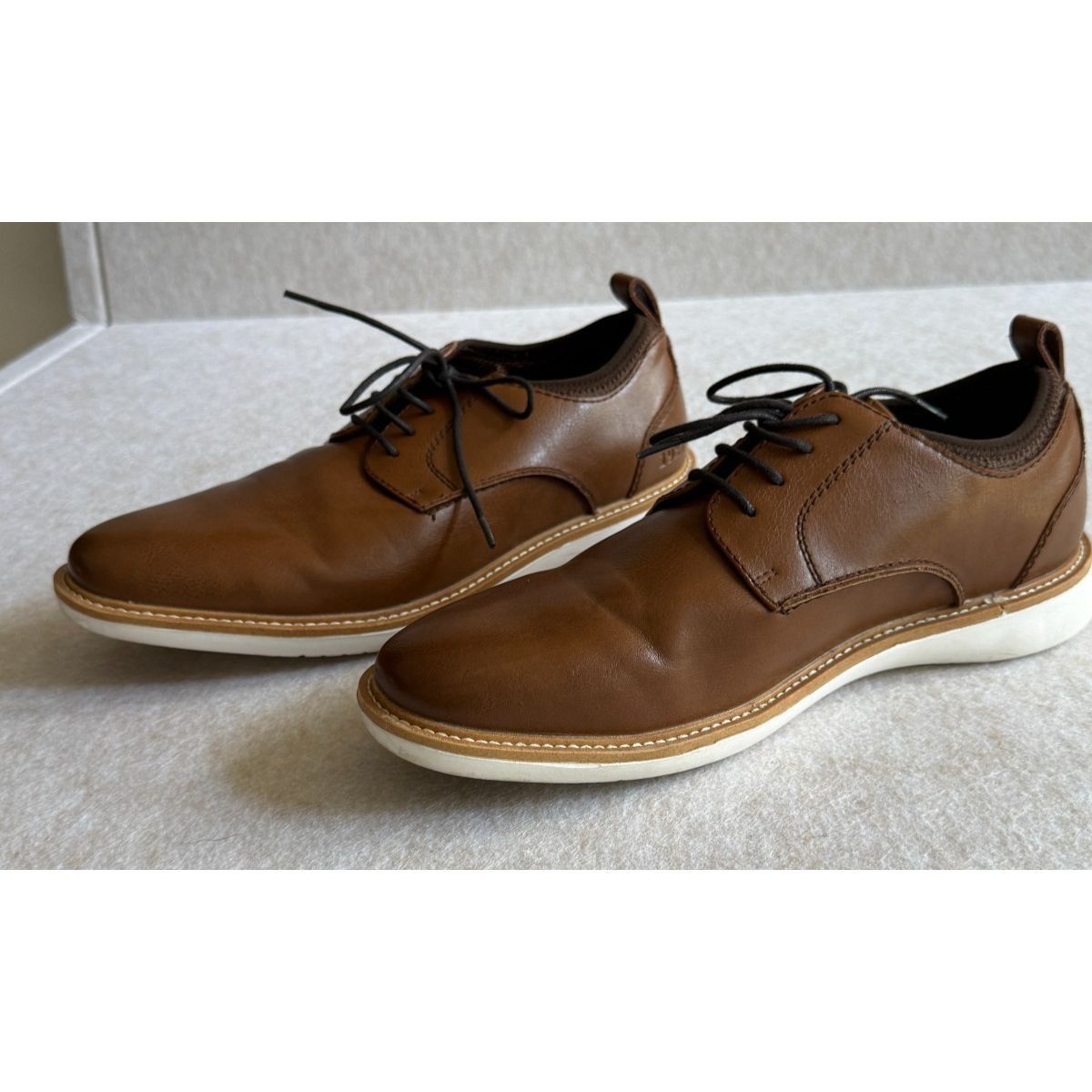 Freeman Freeman Bodie Mens 9M Brown Oxford Casual Dress Shoes Light Size US 9 / EU 42 - 1 Thumbnail