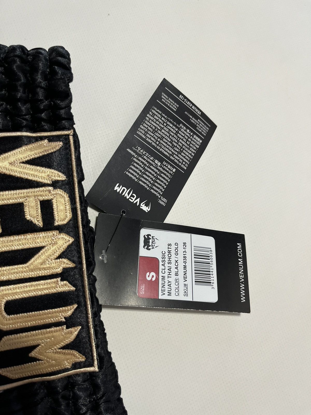 Vintage Vintage Venum Muai Thai Shorts Brand New Size US 30 / EU 46 - 5 Thumbnail