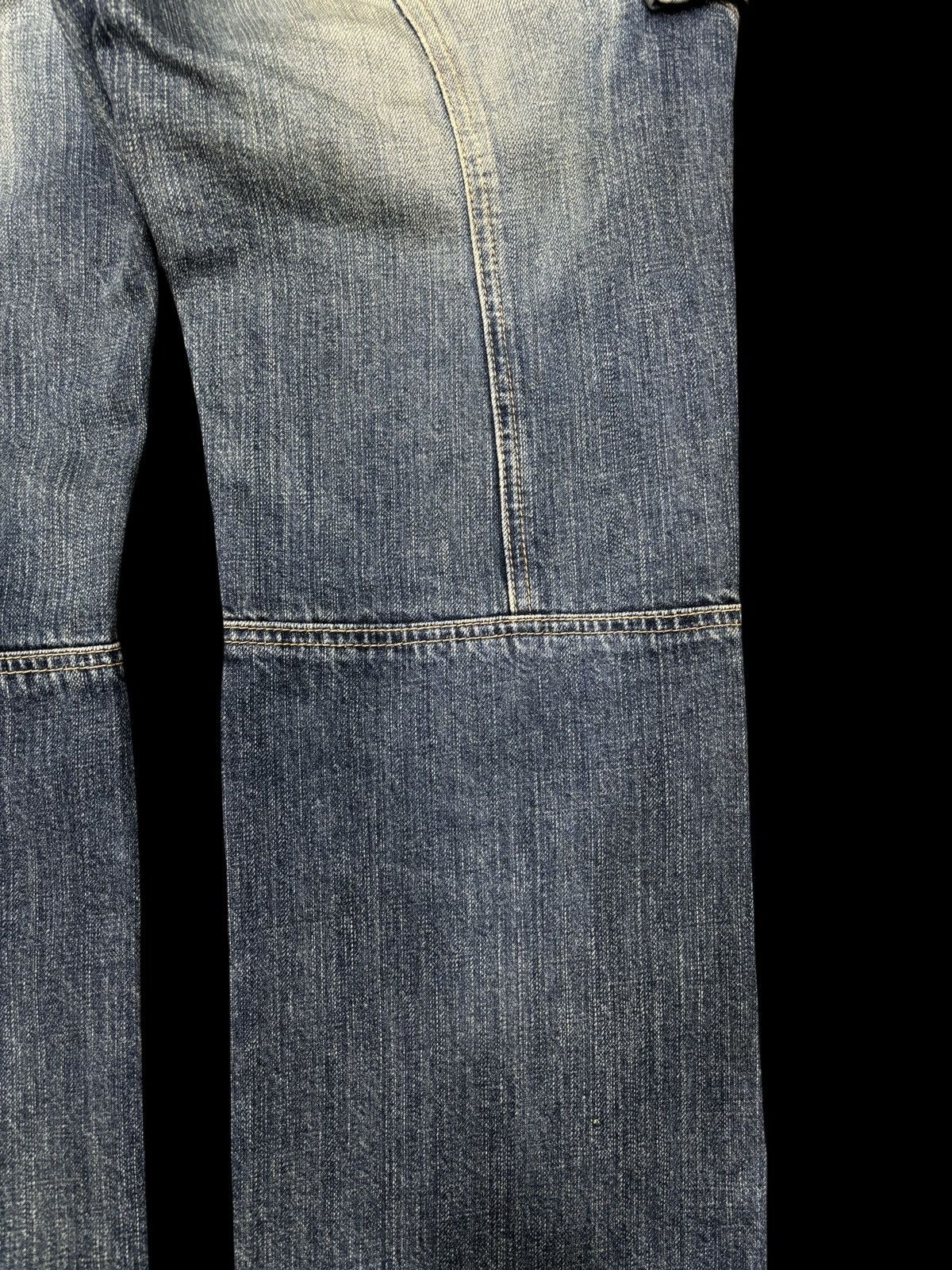 Japanese Brand PPFM Japan Custom Performance Two Tones Cargo Biker Denim Size US 33 - 13 Thumbnail
