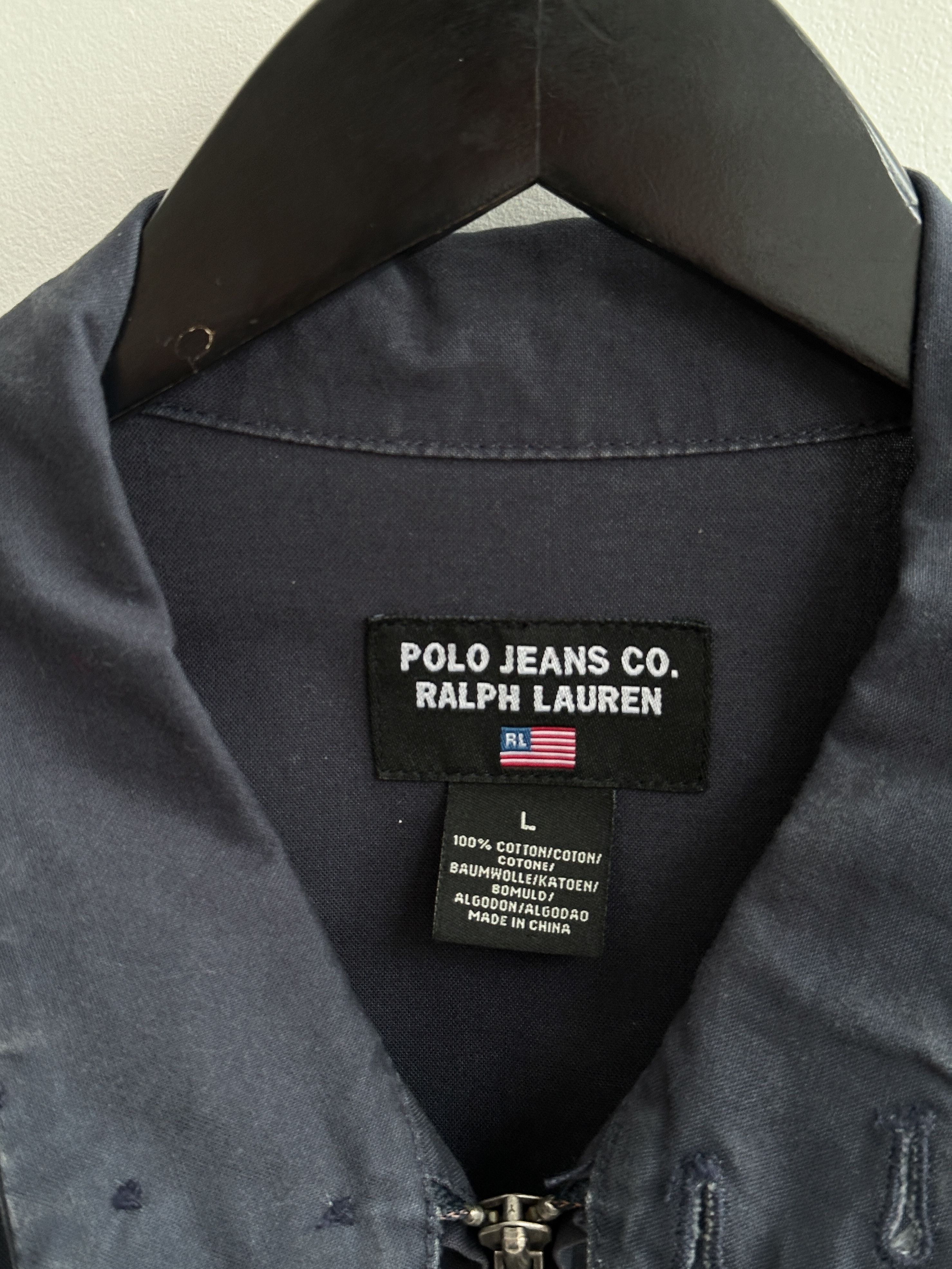 Polo Ralph Lauren Vintage Polo Jeans RALPH LAUREN Bomber Jacket Size US L / EU 52-54 / 3 - 7 Thumbnail