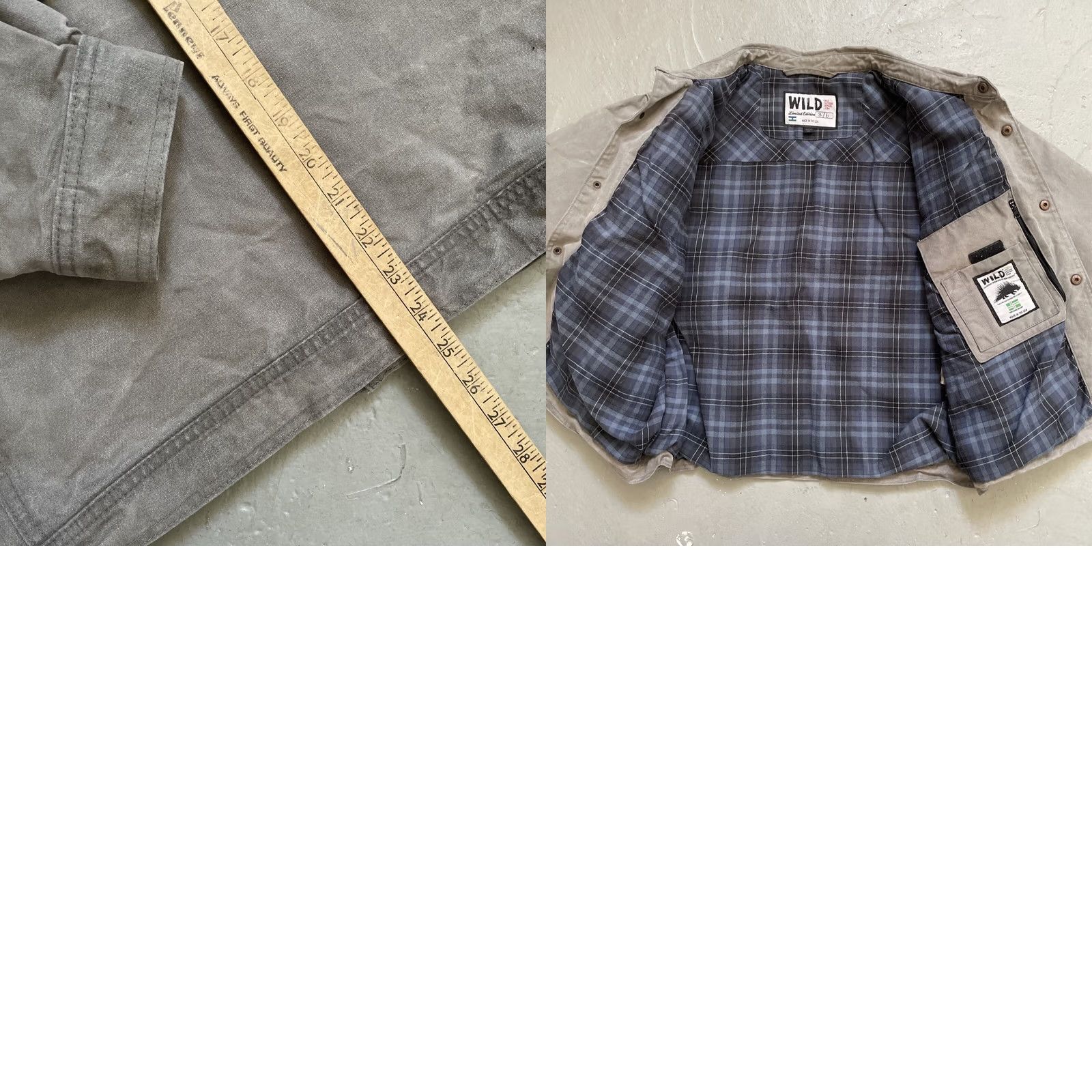 Vintage VINTAGE Wild Outdoor Apparel Jacket XL Gray Insulated Primaloft Limited Edition 3 Of 6 USA Men Shirt Size US XL / EU 56 / 4 - 9 Thumbnail