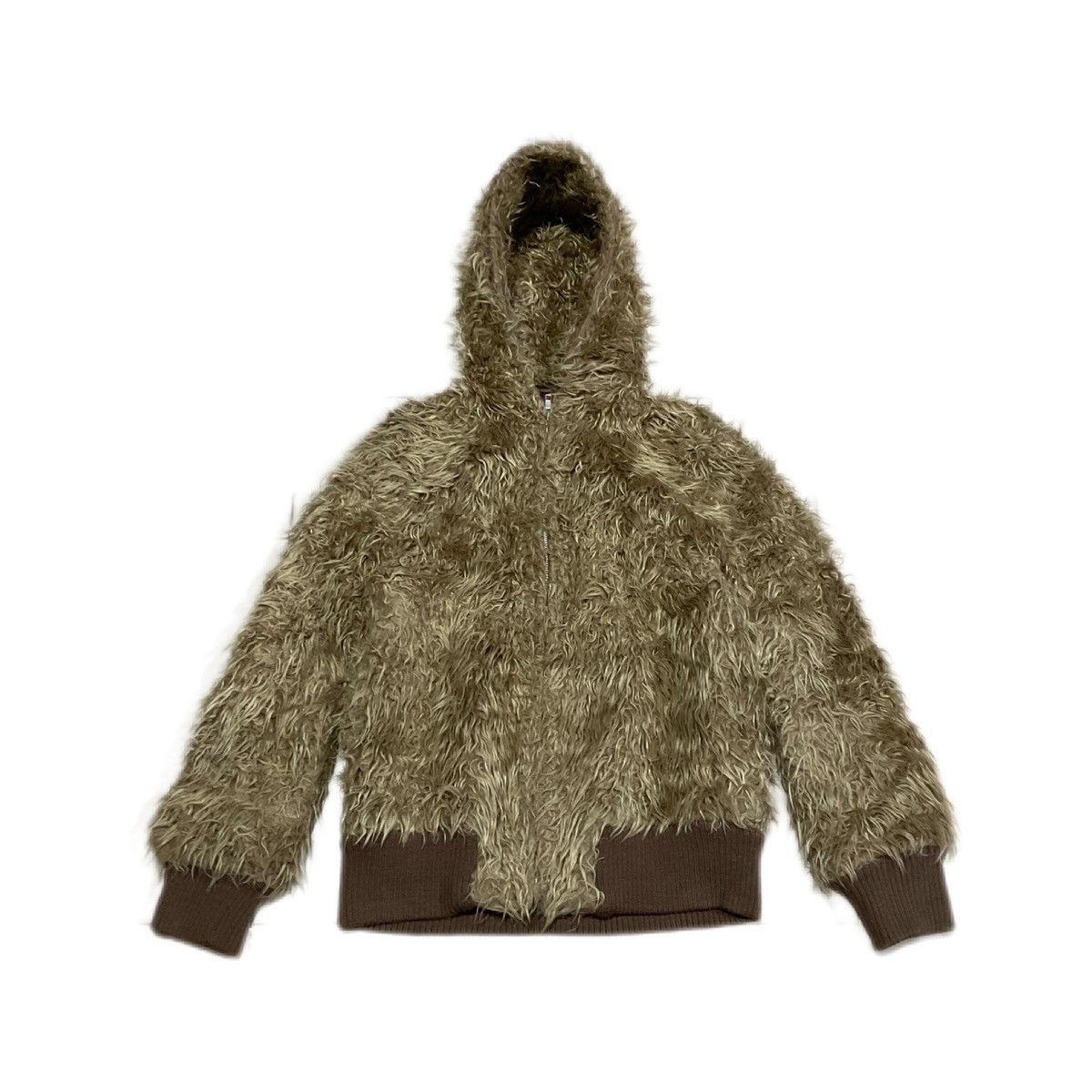 Issey Miyake 🔥Archived Sunao Kuwahara Fur Bomber Zipper Hoodie Size US M / EU 48-50 / 2 - 1 Thumbnail