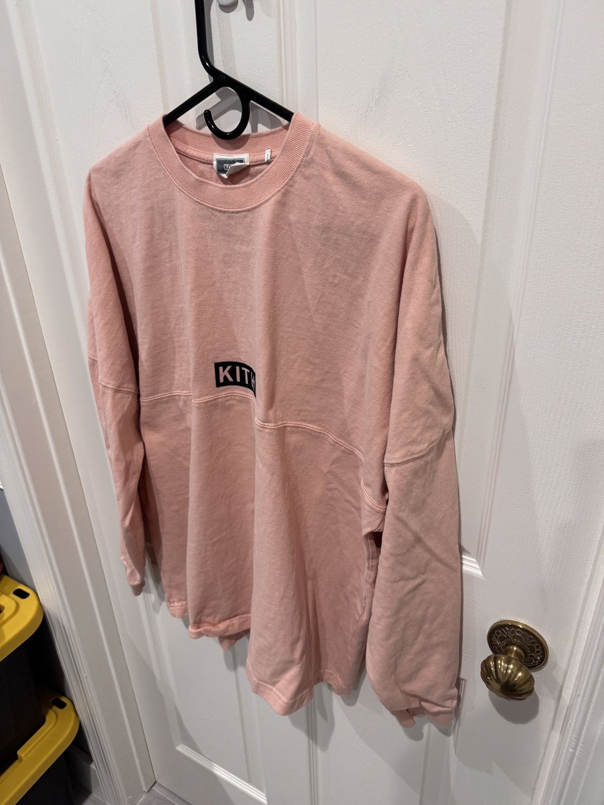 Kith Kith Track Paneled Pink LS Shirt Tee Size L (fits L-XL) Size US L / EU 52-54 / 3 - 3 Thumbnail