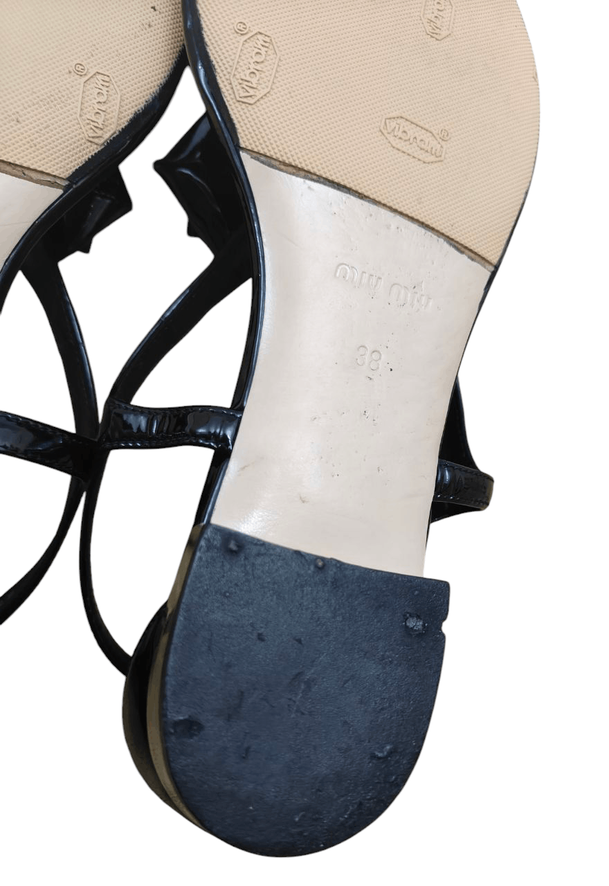 Miu Miu Miu Miu Sandals Size US 8 / IT 38 - 5 Thumbnail