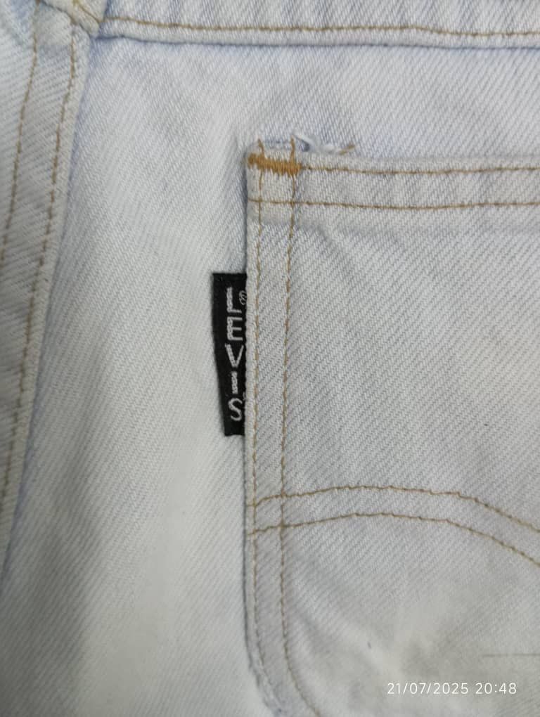 Levi's Vintage Levis Big E Black Tag Distressed Denim Size US 29 - 6 Thumbnail
