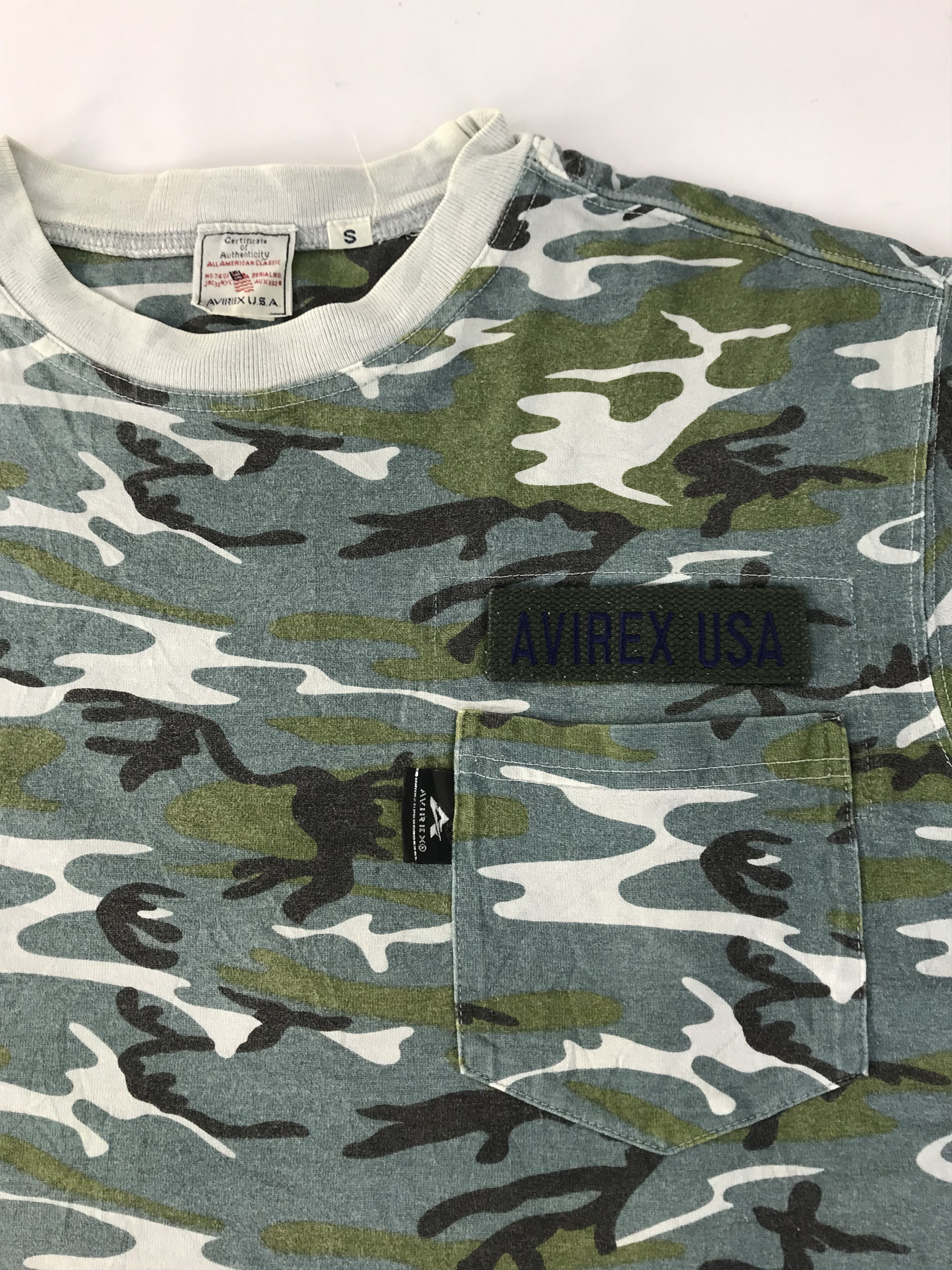 Avirex Avirex USA Army Camo Single Pocket Printed Logo Size US M / EU 48-50 / 2 - 4 Thumbnail
