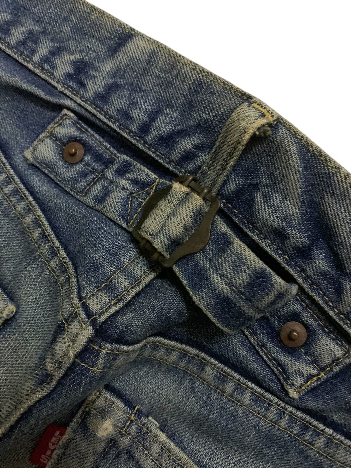 Levi's Vintage Clothing 💥Vintage Japan Levi’s Kurt Cobain Buckle Back Denim Size US 29 - 7 Thumbnail