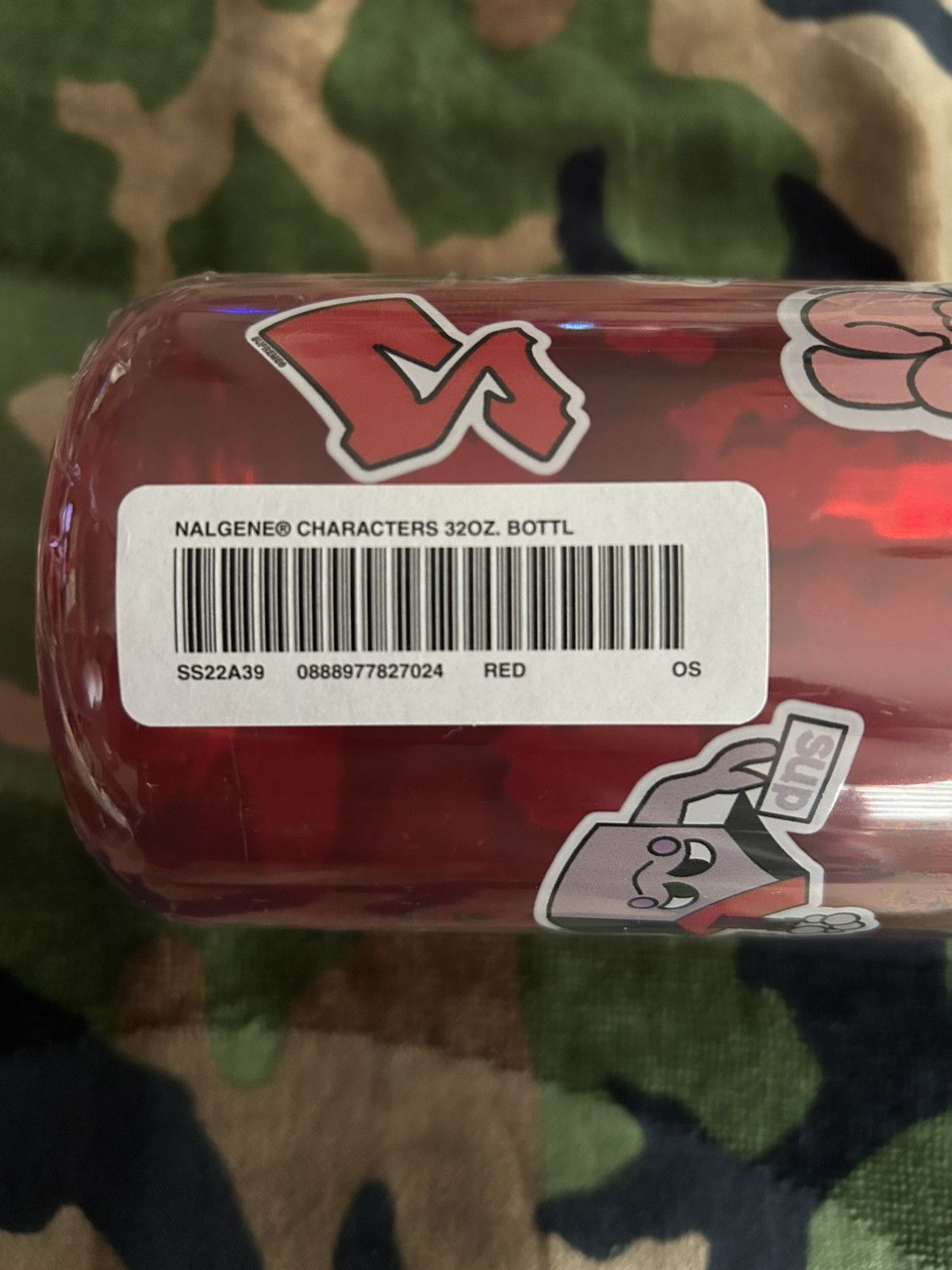 Supreme Supreme Nalgene Characters 32 oz Bottle Red SS22 Size ONE SIZE - 7 Thumbnail