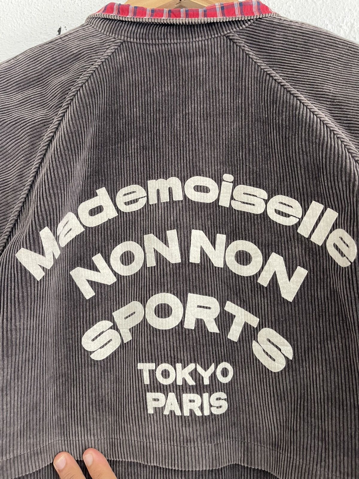 Mademoiselle Non Non Mademoiselle Non Non Sports Corduroy Reversible Jacket Size US M / EU 48-50 / 2 - 6 Thumbnail
