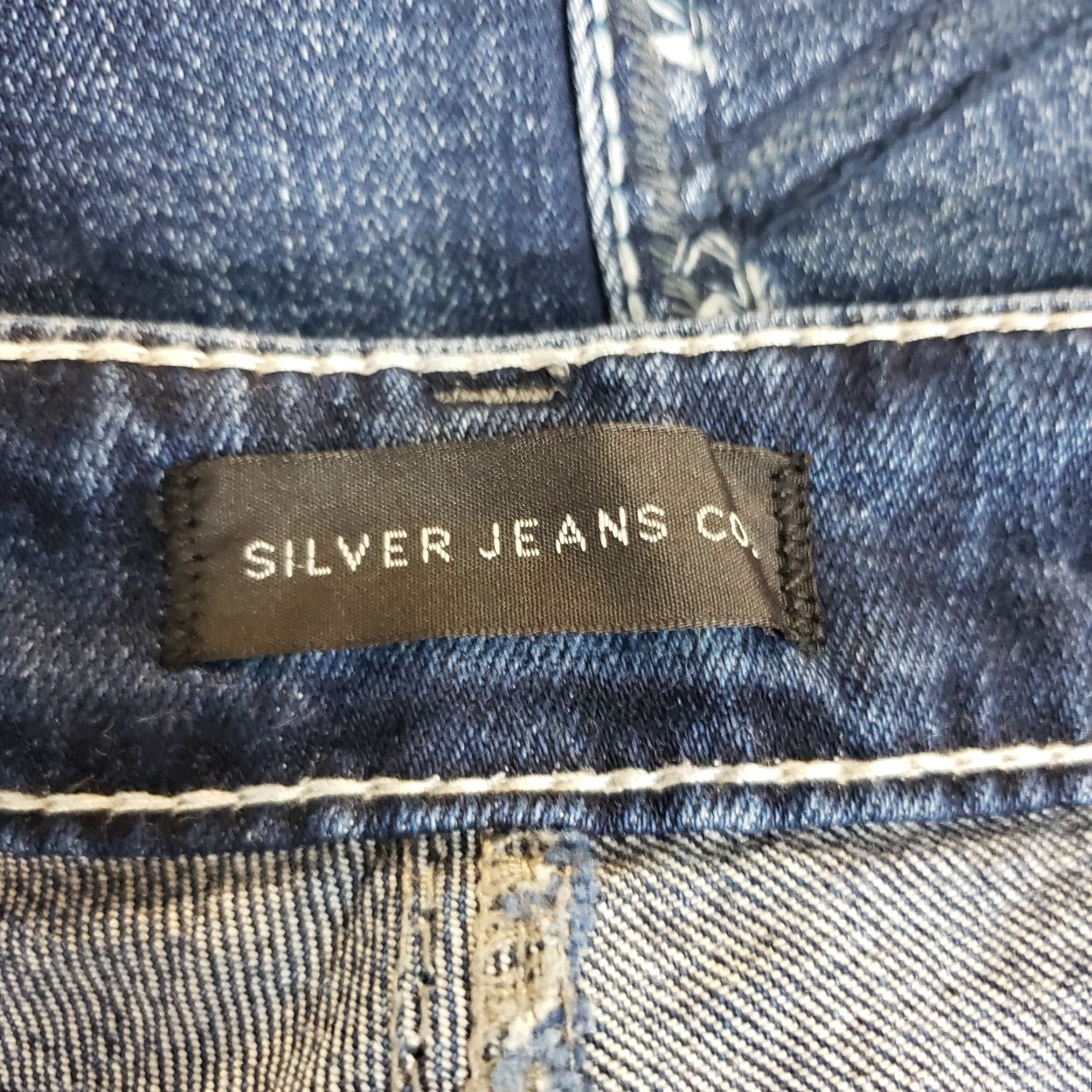 Vintage Silver Jeans Suki Slim Boot Jeans 29 Blue Mid Rise Cotton Blend Women's Jeans Size 29" - 6 Thumbnail