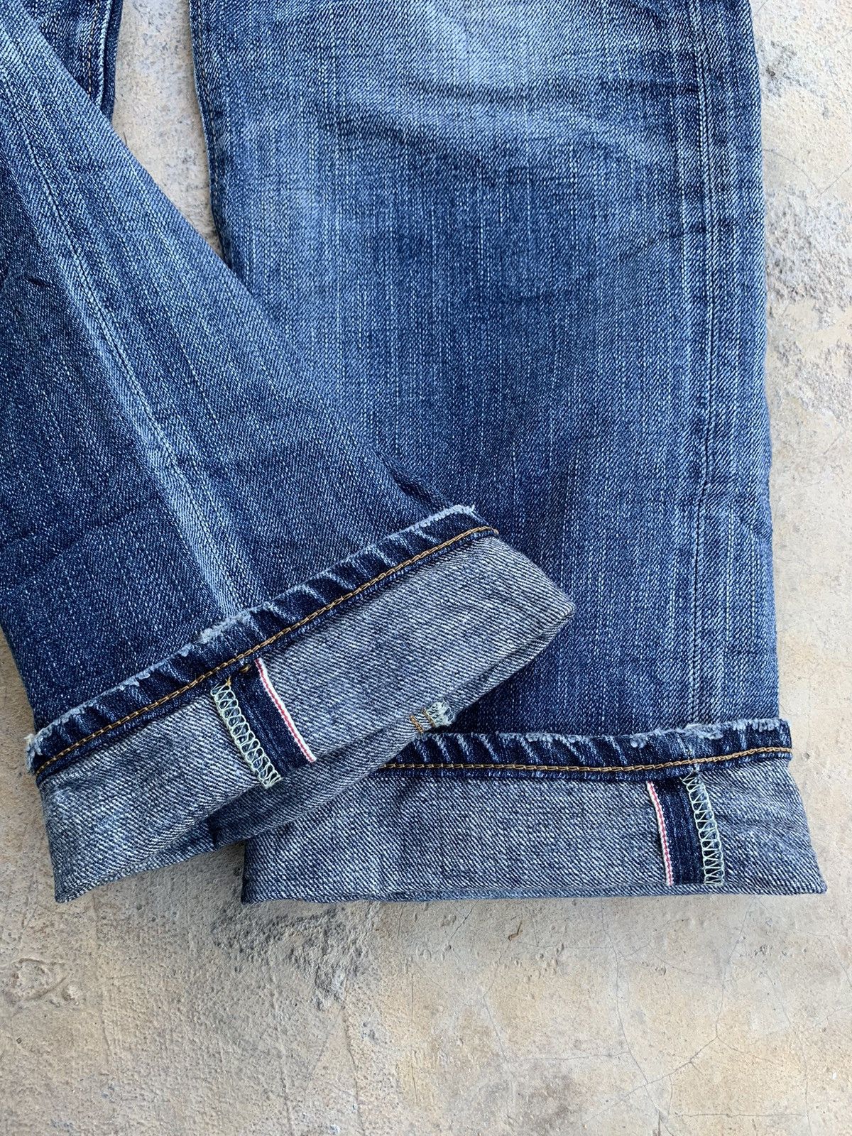 Edwin × Japanese Brand Edwin Selvedge Distressed Denim Size US 28 / EU 44 - 11 Thumbnail