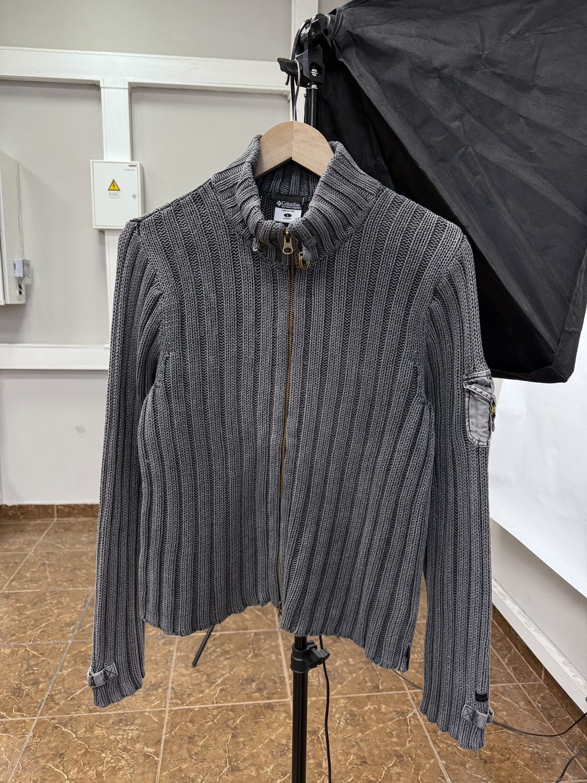Columbia 🇺🇸 Vintage Y2K Columbia Opium Style Knitted Sweater Retro Size L / US 10 / IT 46 - 1 Thumbnail